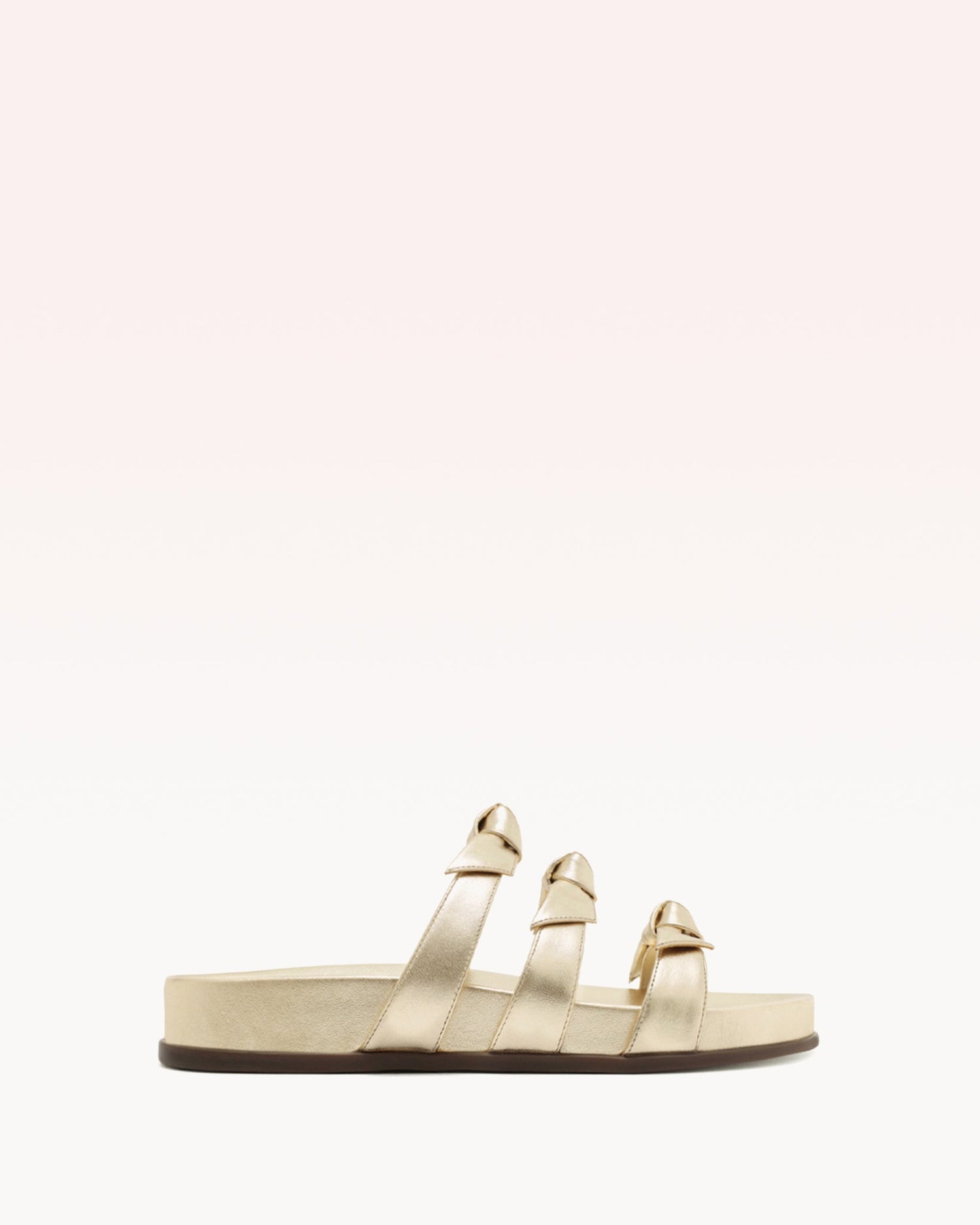 Lolita Pool Golden 35 Gold Metallic Leather