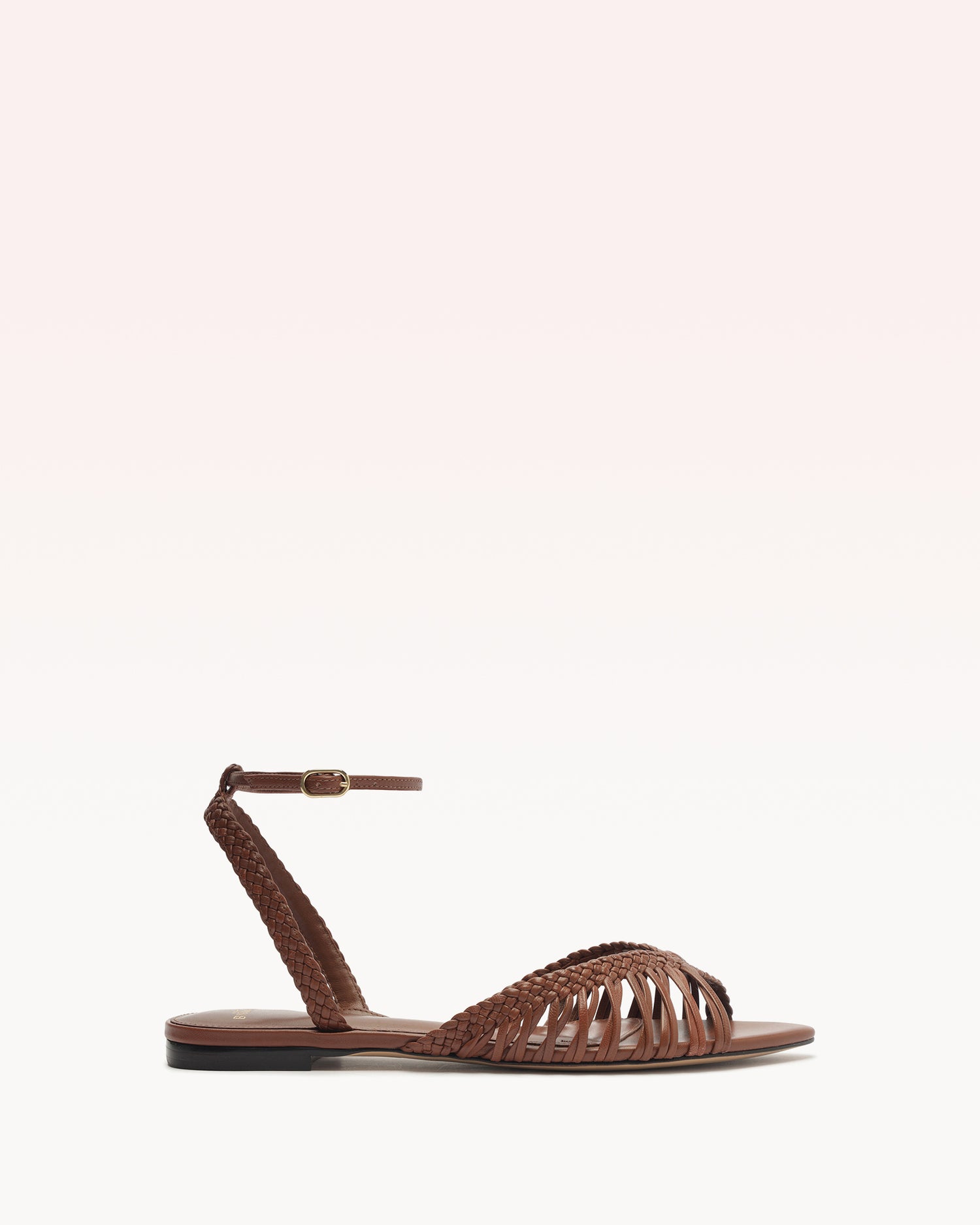 Agatha Flat Chocolate Flats S/25 35 Brown Leather