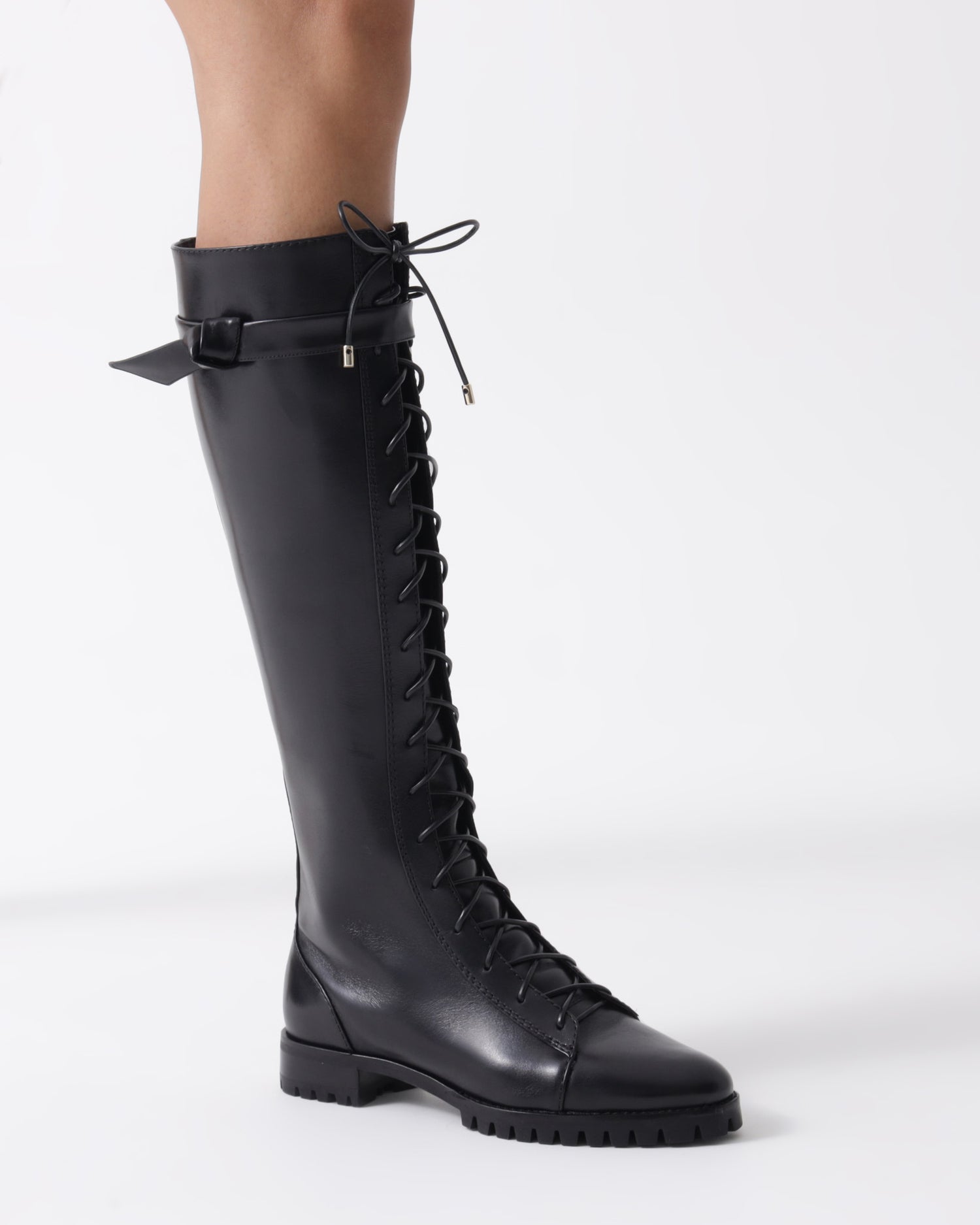 Evelyn Waterproof Combat Boot Black Boots F/23   