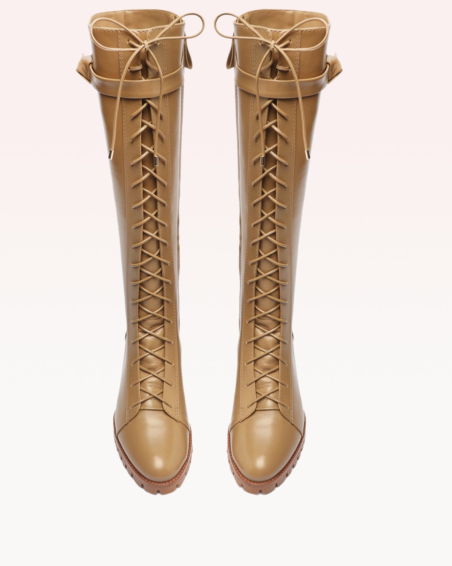 Evelyn Waterproof Combat Boot Latte Boots F/23   