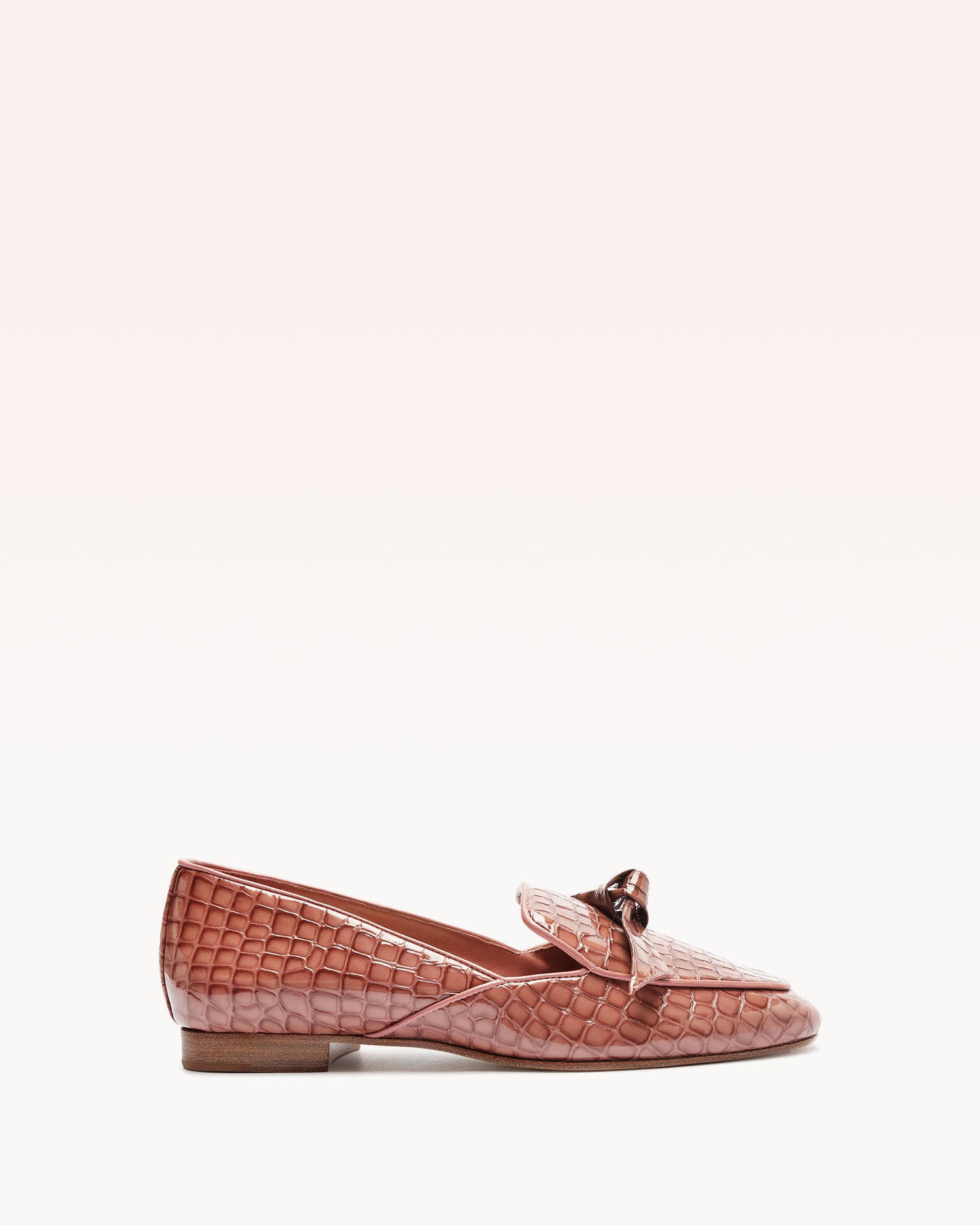 Clarita Belgian Crocco Loafer Clay Loafers P/24 35 Clay Crocco Patent Leather/Nappa Ki