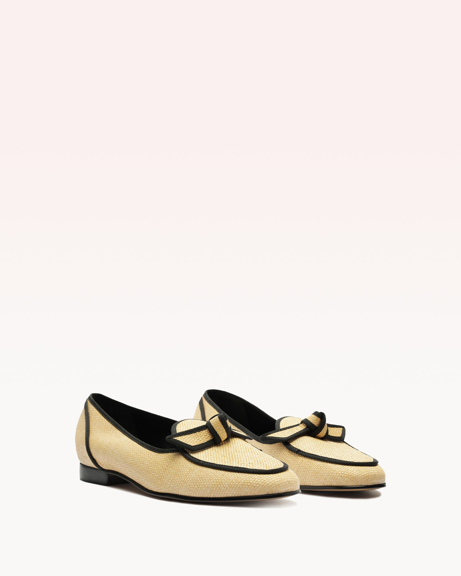 Grosgrain Raffia Loafer Loafers R/25   