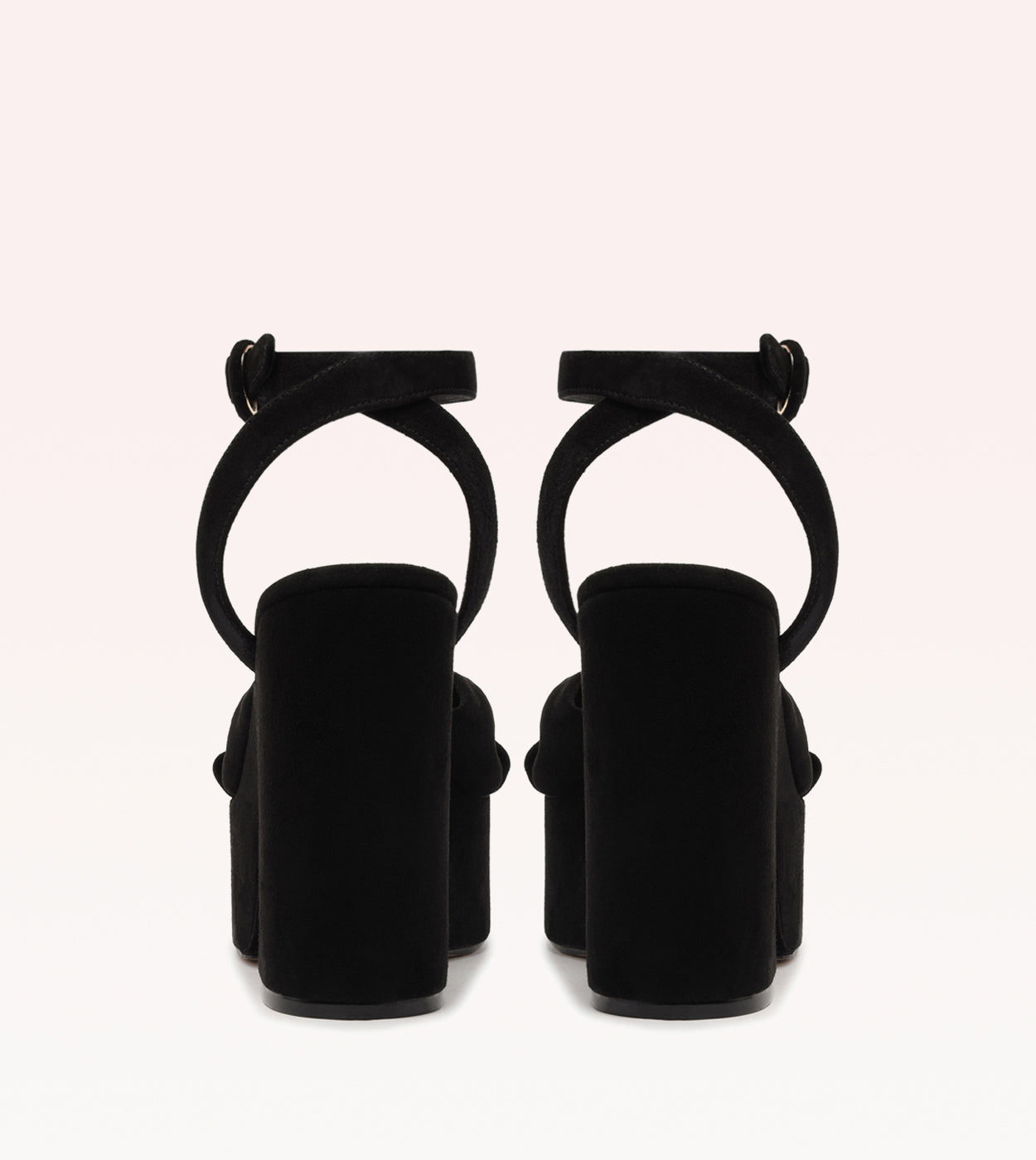 Sofia Platform Black Sandals F/25