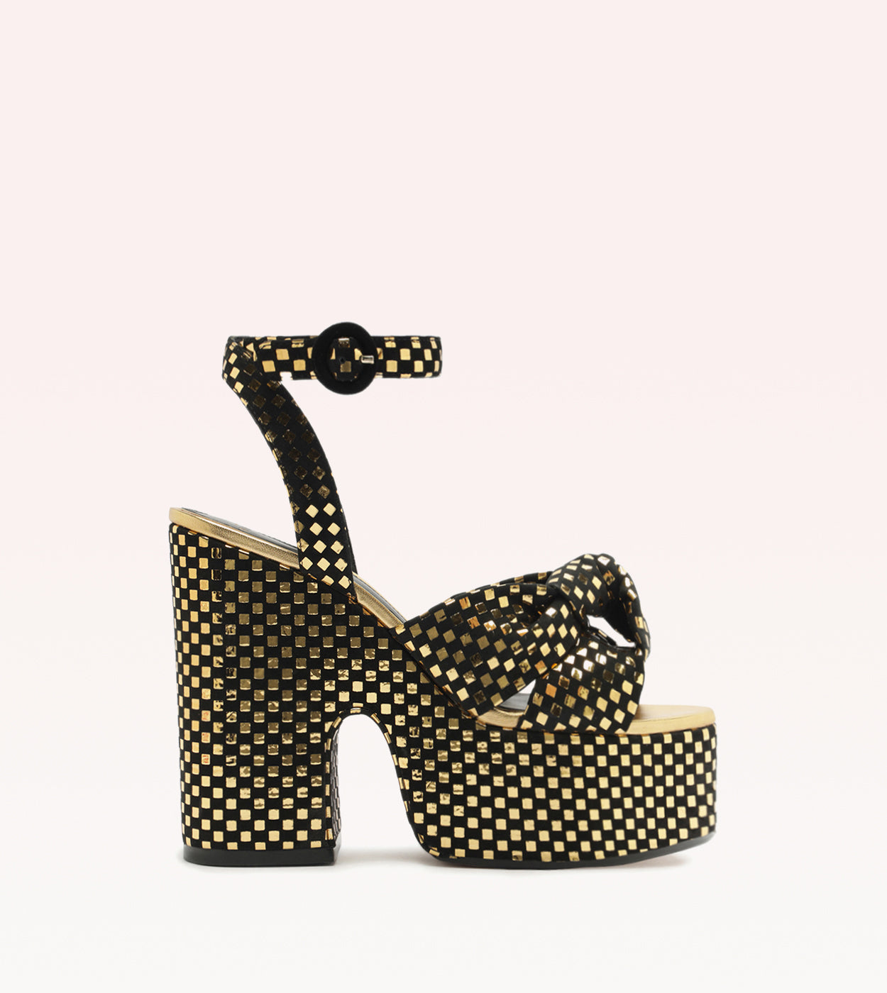Sofia Platform 125 Oro Sandals F/25 35 Oro Leather
