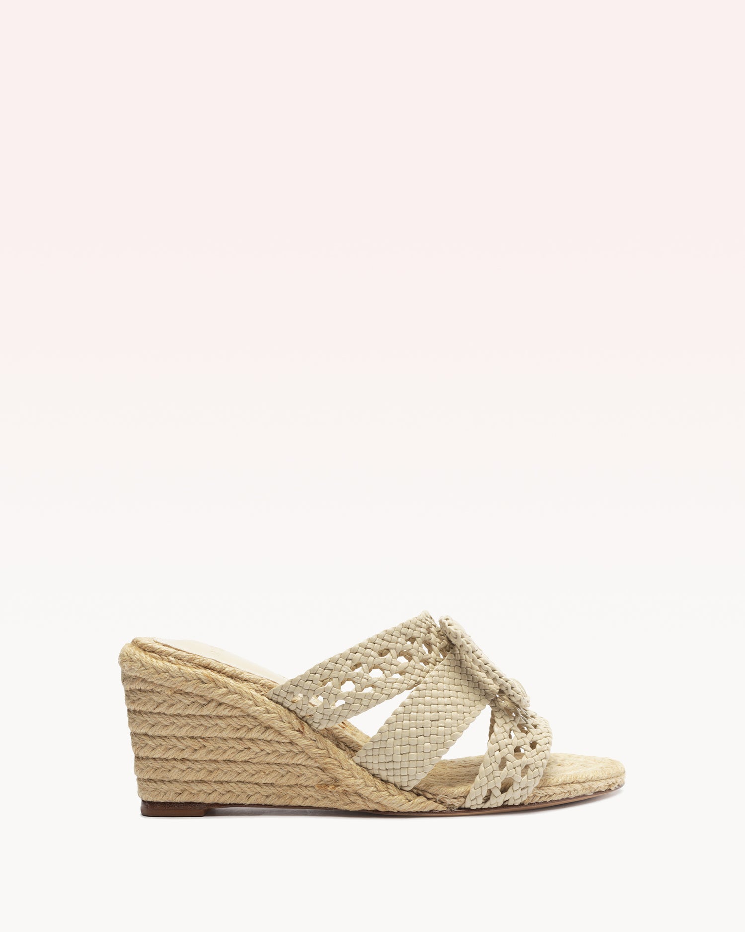 Lana 75 Demi Wedge Dove Wedges S/24 35 Dove Nappa Kiss