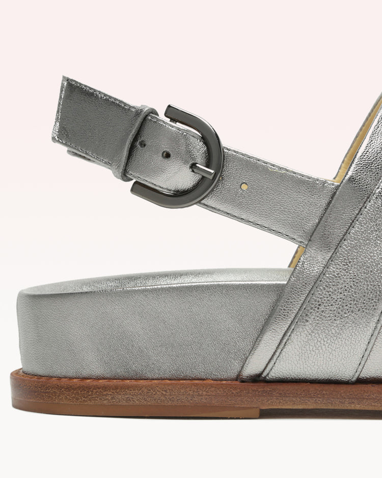 Clarita Sport Sandal Metallic Graphite Sandals F/23   