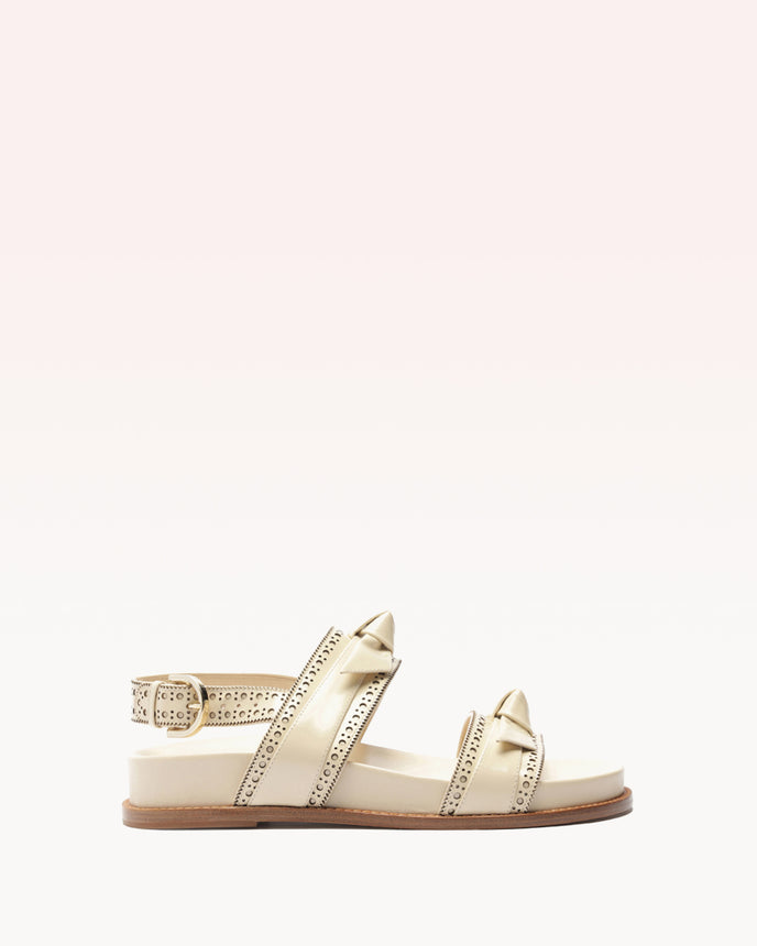 alexis Sport Sandal Brogue Eggshell Eggshell