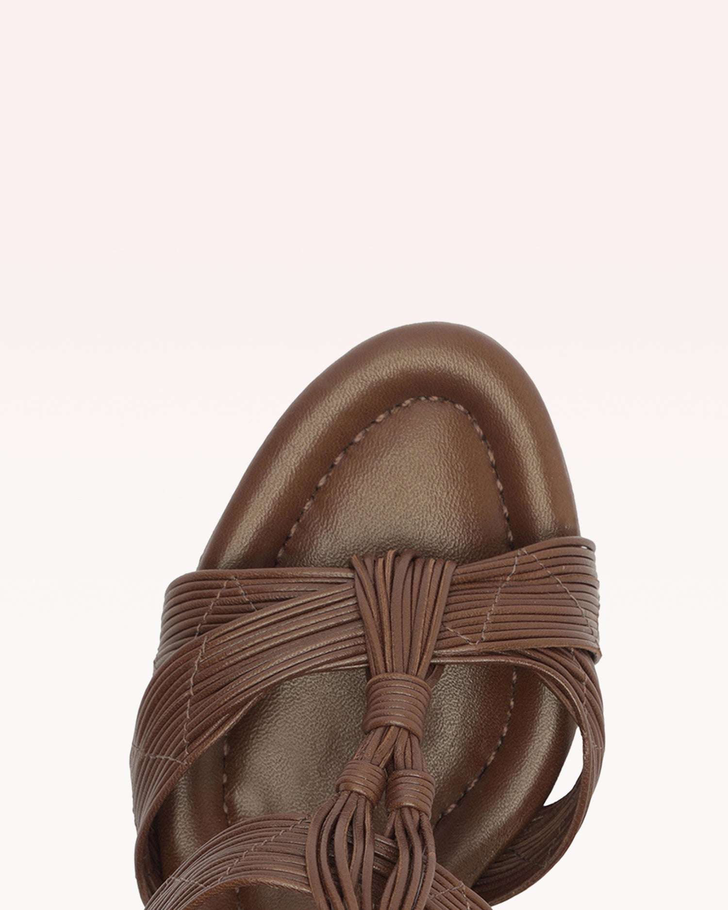 Olga Block 60 Brown Sandals P/25