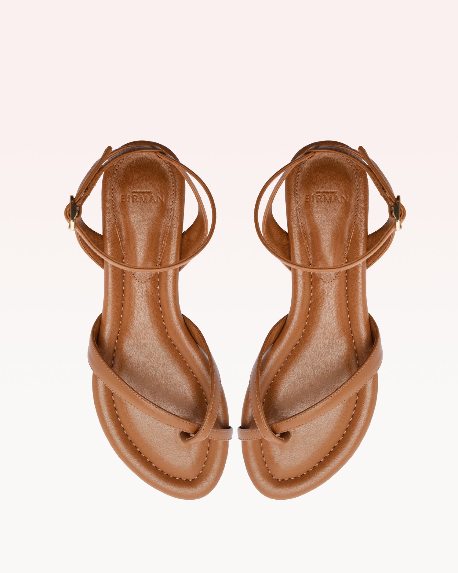 Nelly Square Flat Espresso Sandals R/26