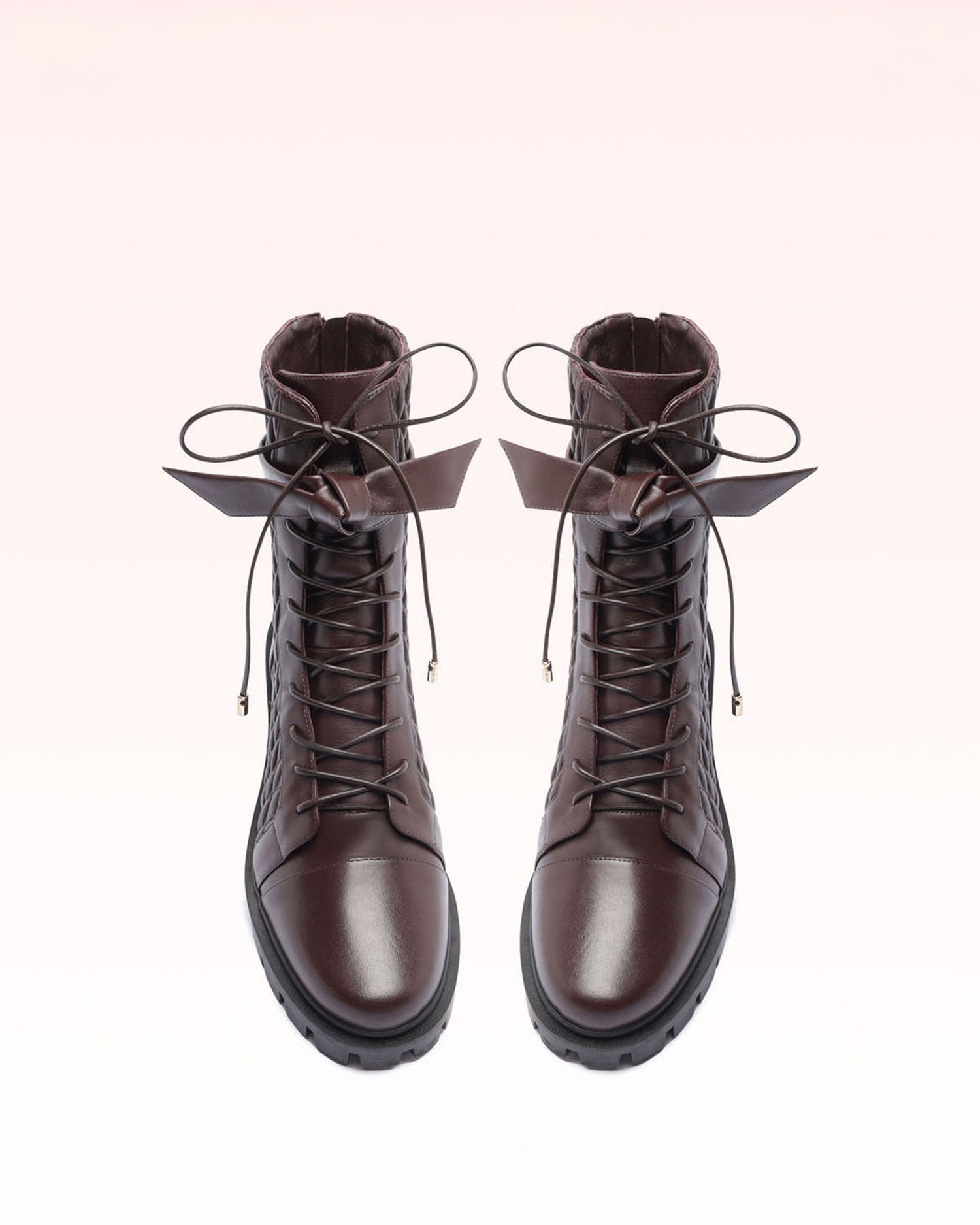Quilted Clarita Combat 60 Dark Plum
