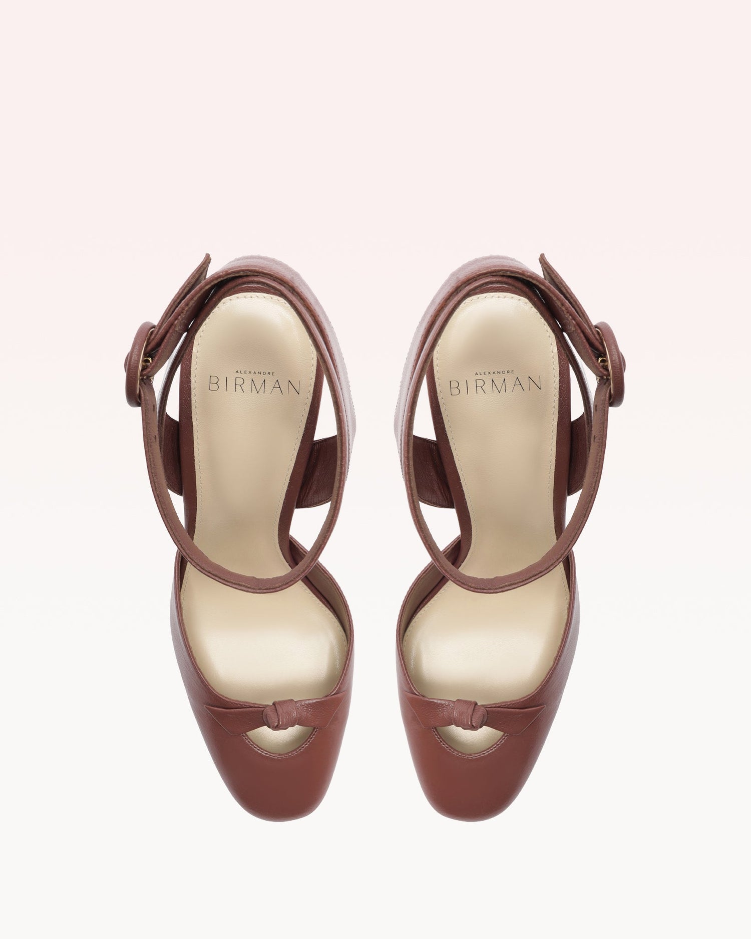 Slim Clarita Peep 90 Deep Blush