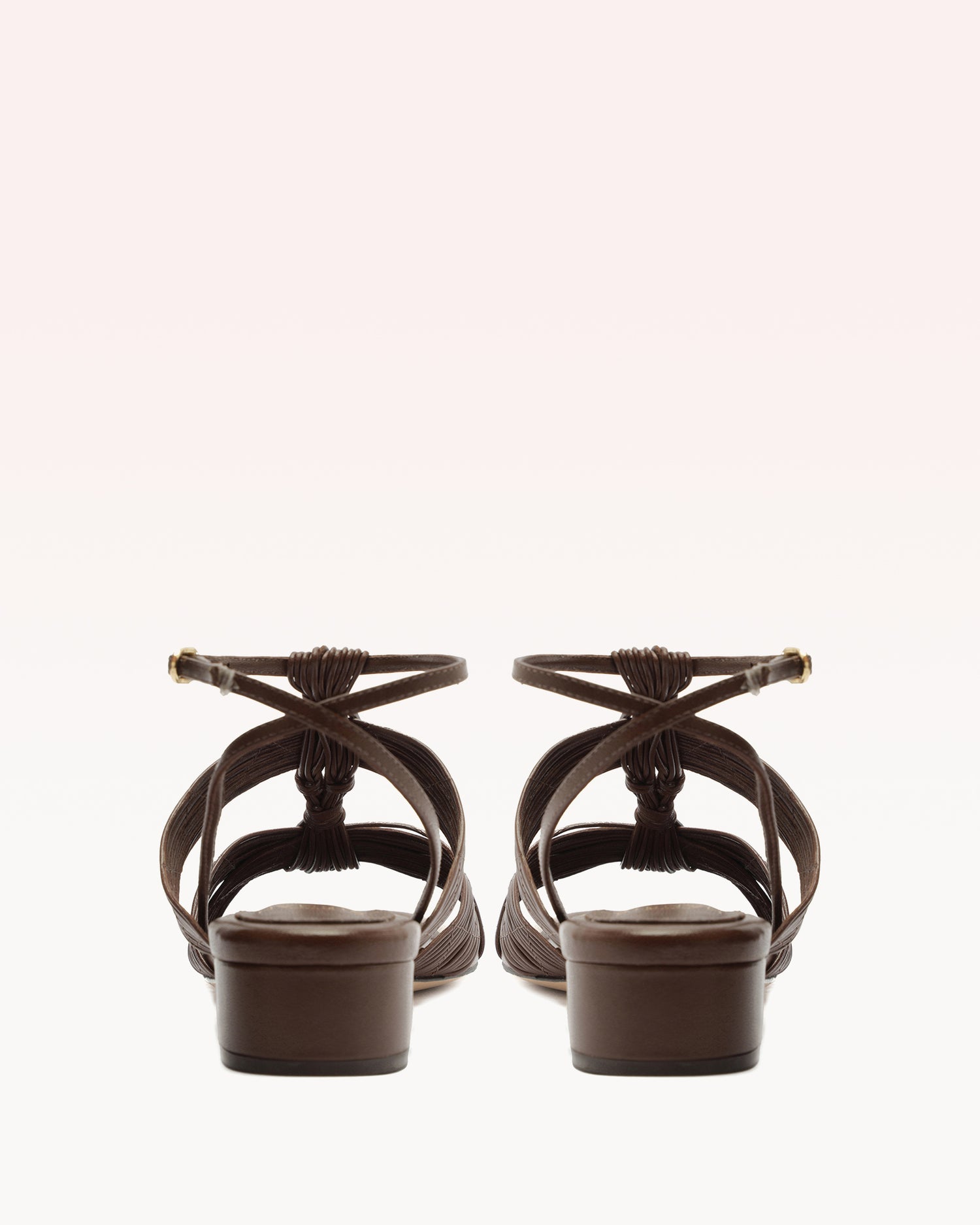 Olga Block 30 Brown Sandals P/25