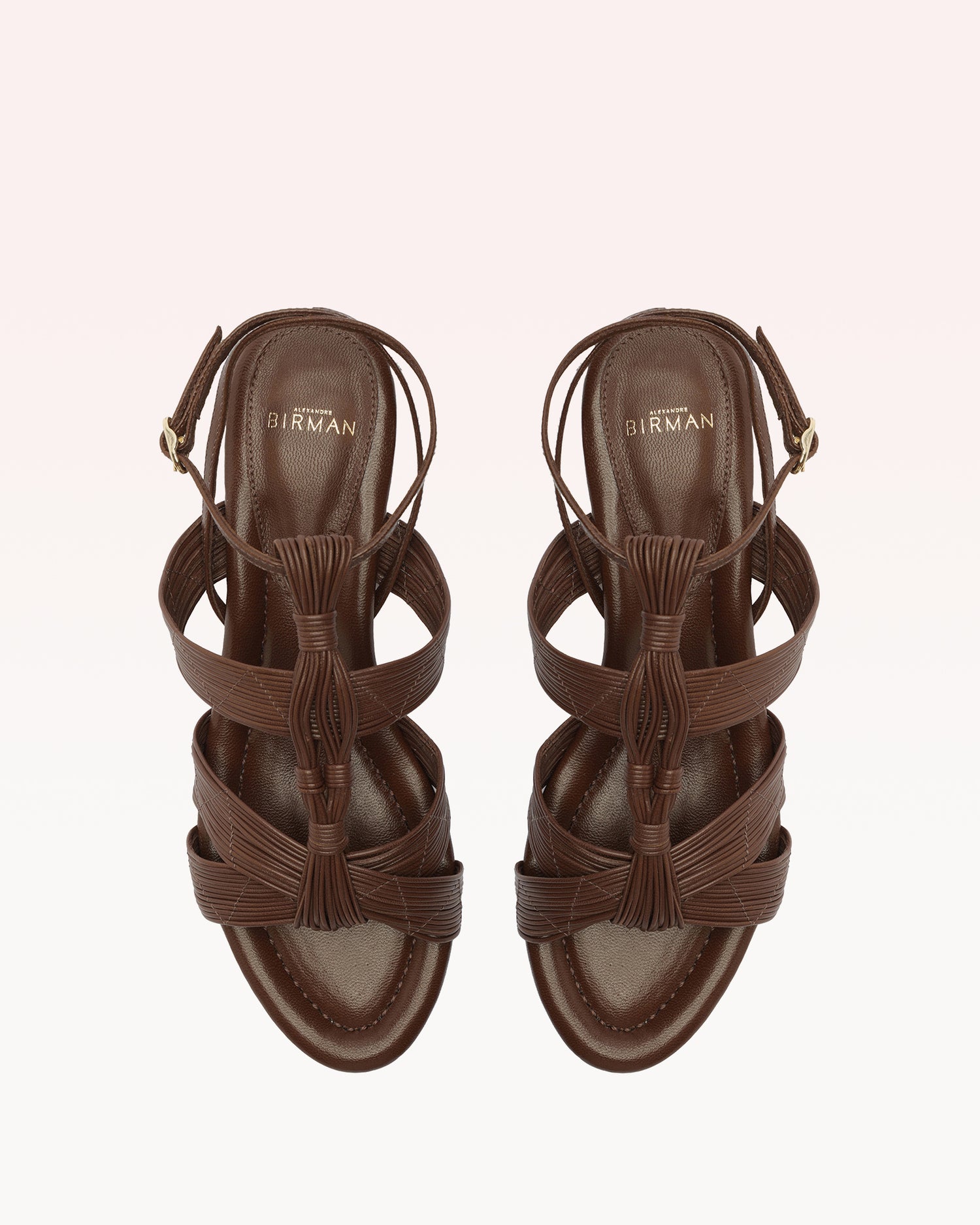 Olga Block 30 Brown Sandals P/25
