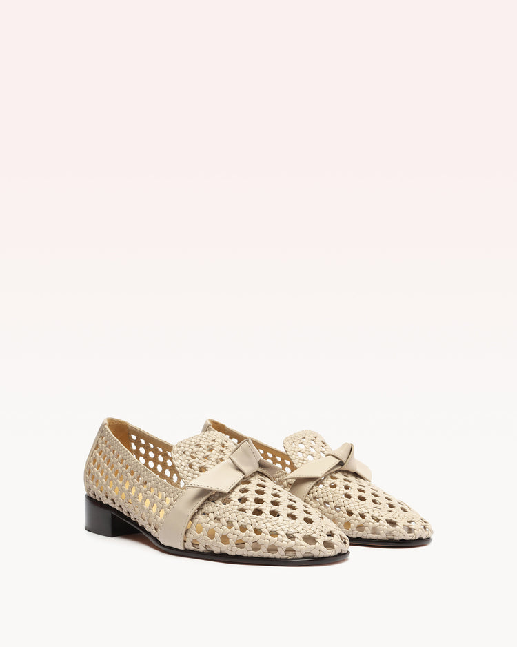 Clarita Basketry Loafer Fog Loafers PRE FALL 23   
