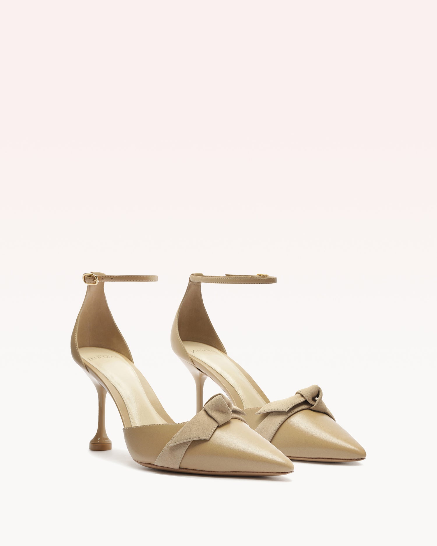 Clarita Flare Pump 85 Semolina Pumps P/24   