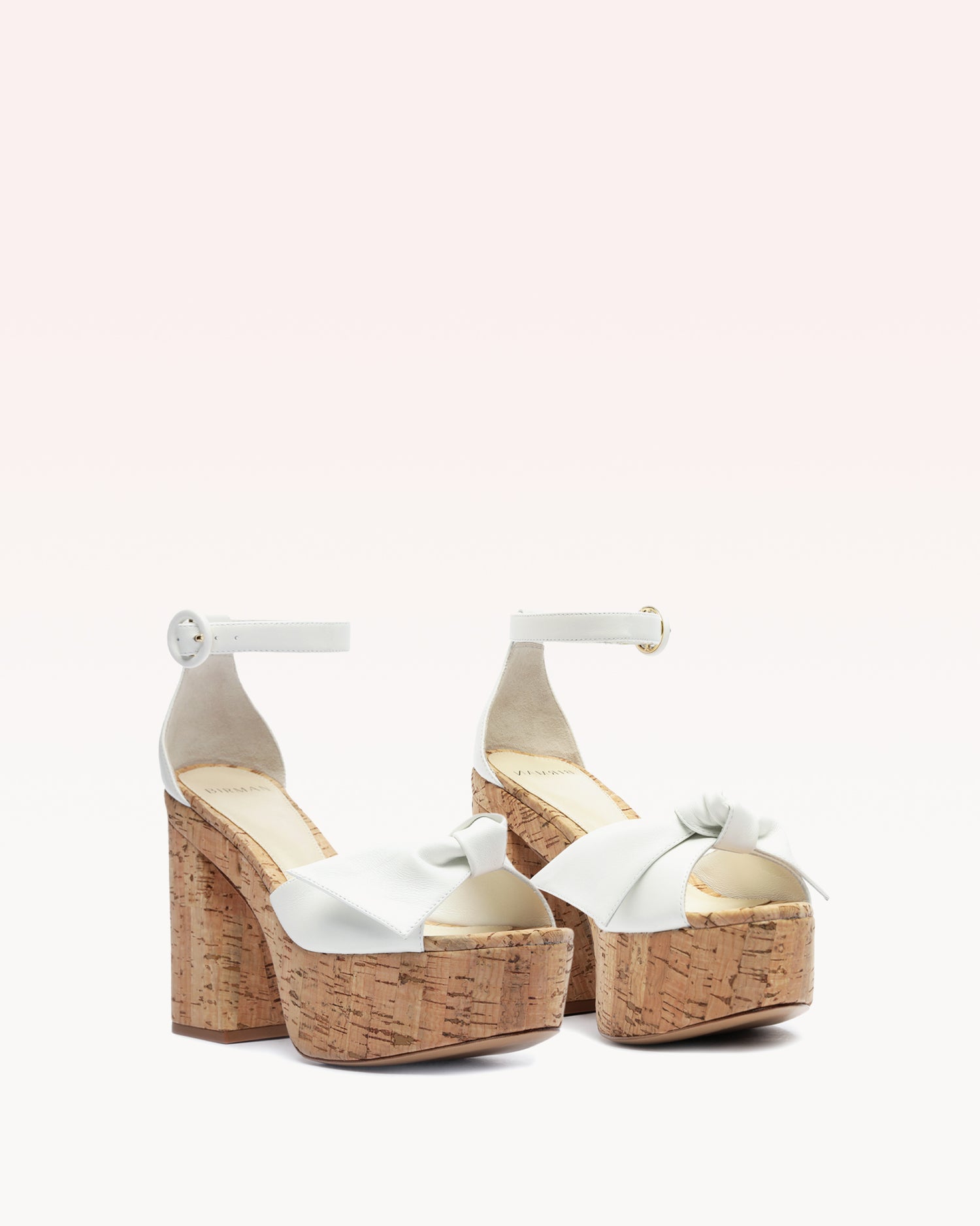 Maxi Clarita Flare 120 White Sandals S/25