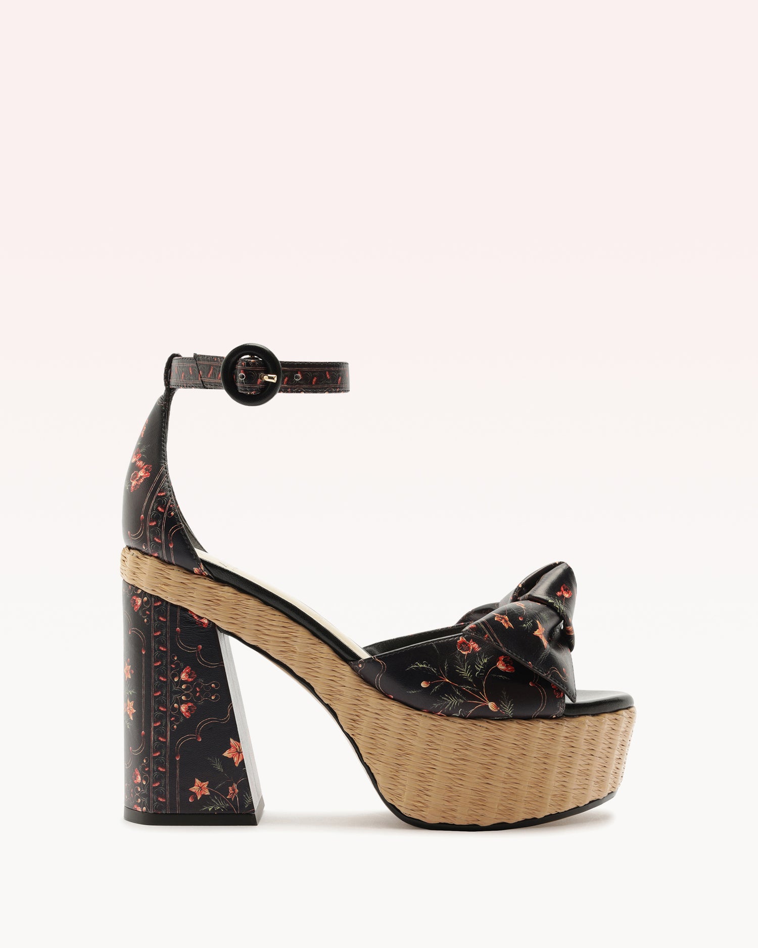 Maxi Clarita Flare Andes Negro Sandals R/26 35 Andes Negro Nappa Leather