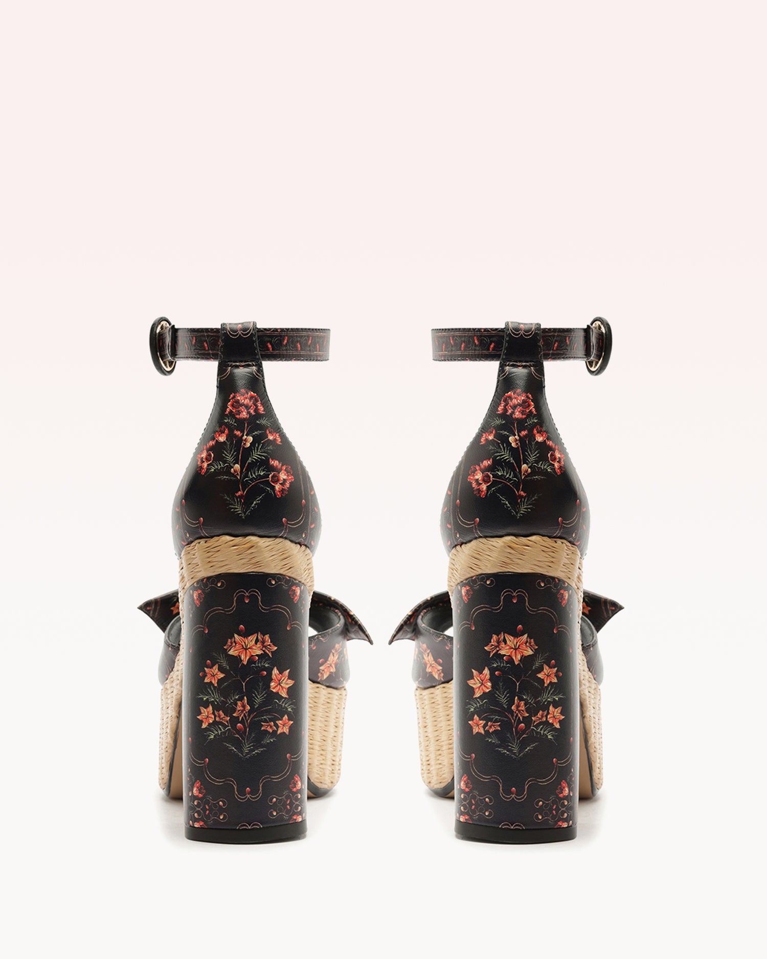 Maxi Clarita Flare Andes Negro Sandals R/26