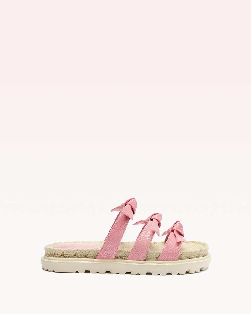 Lolita Espadrille Fresh Pink Sandals S/23 35 Fresh Pink Quartz Leather