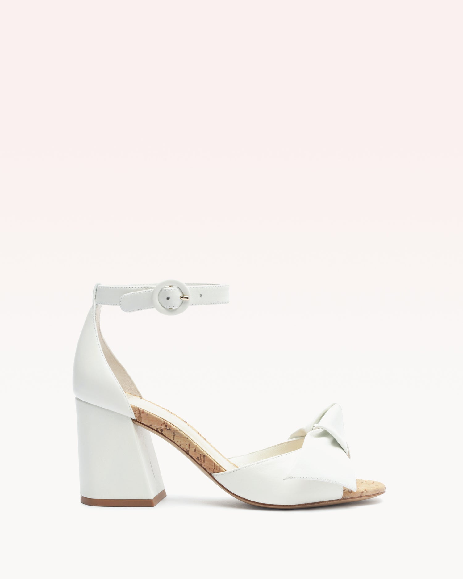 Maxi Clarita Flare 75 White Sandals S/25 35 White Leather