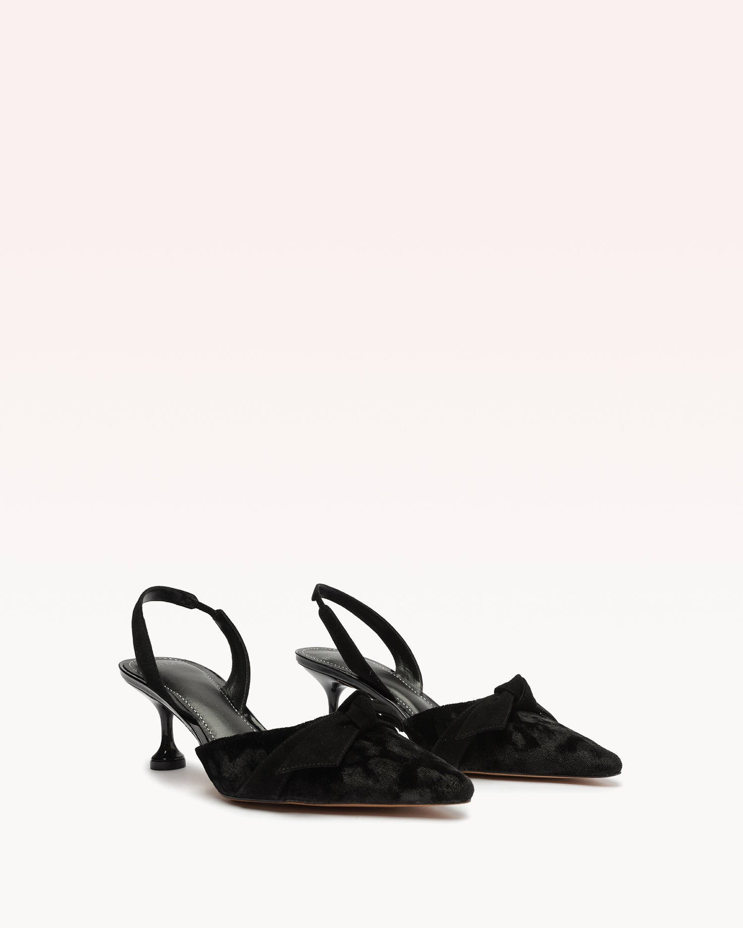 Clarita Slingback 60 Black Pumps PRE FALL 23   