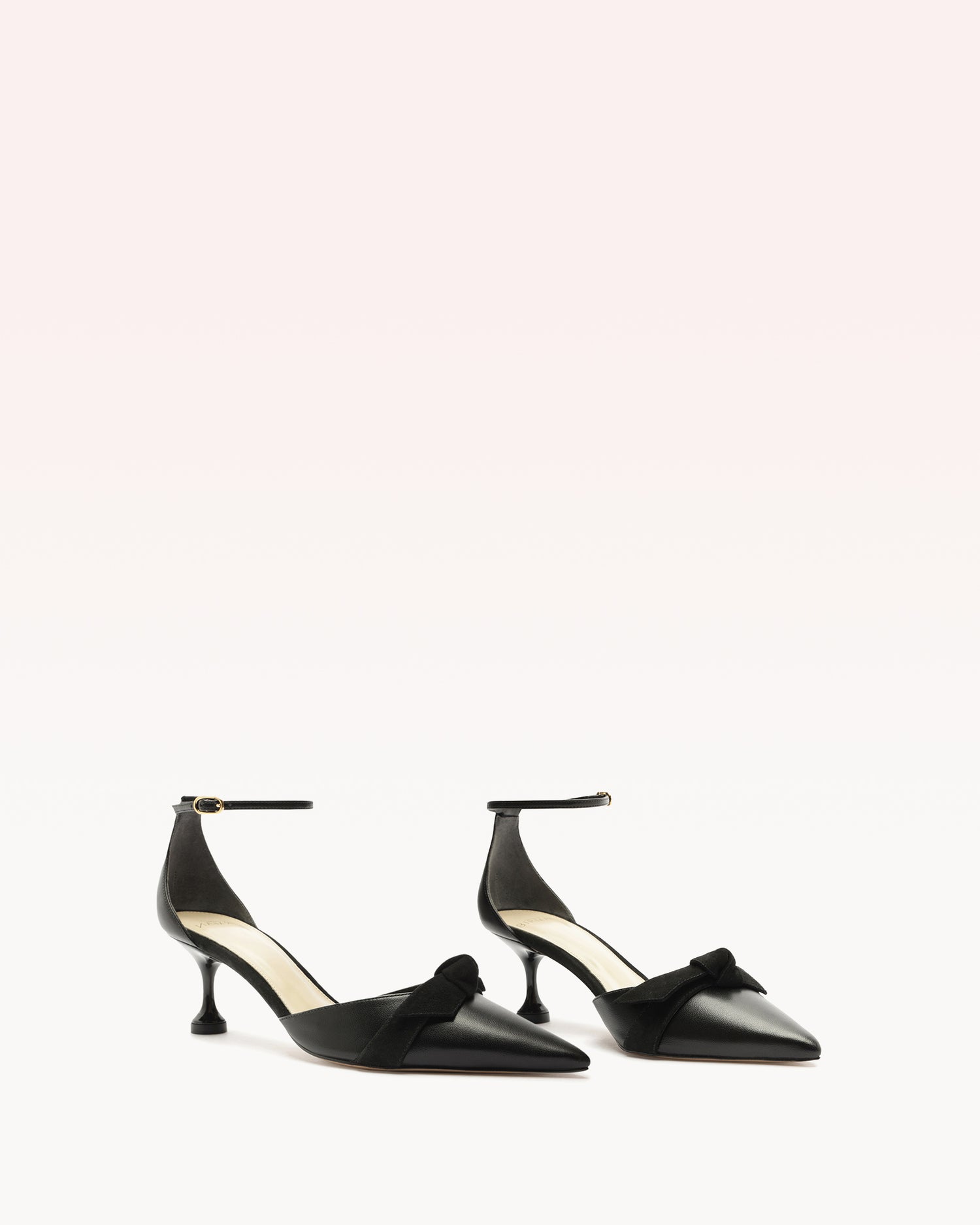 Clarita Flare Pump 60 Black Pumps P/24   