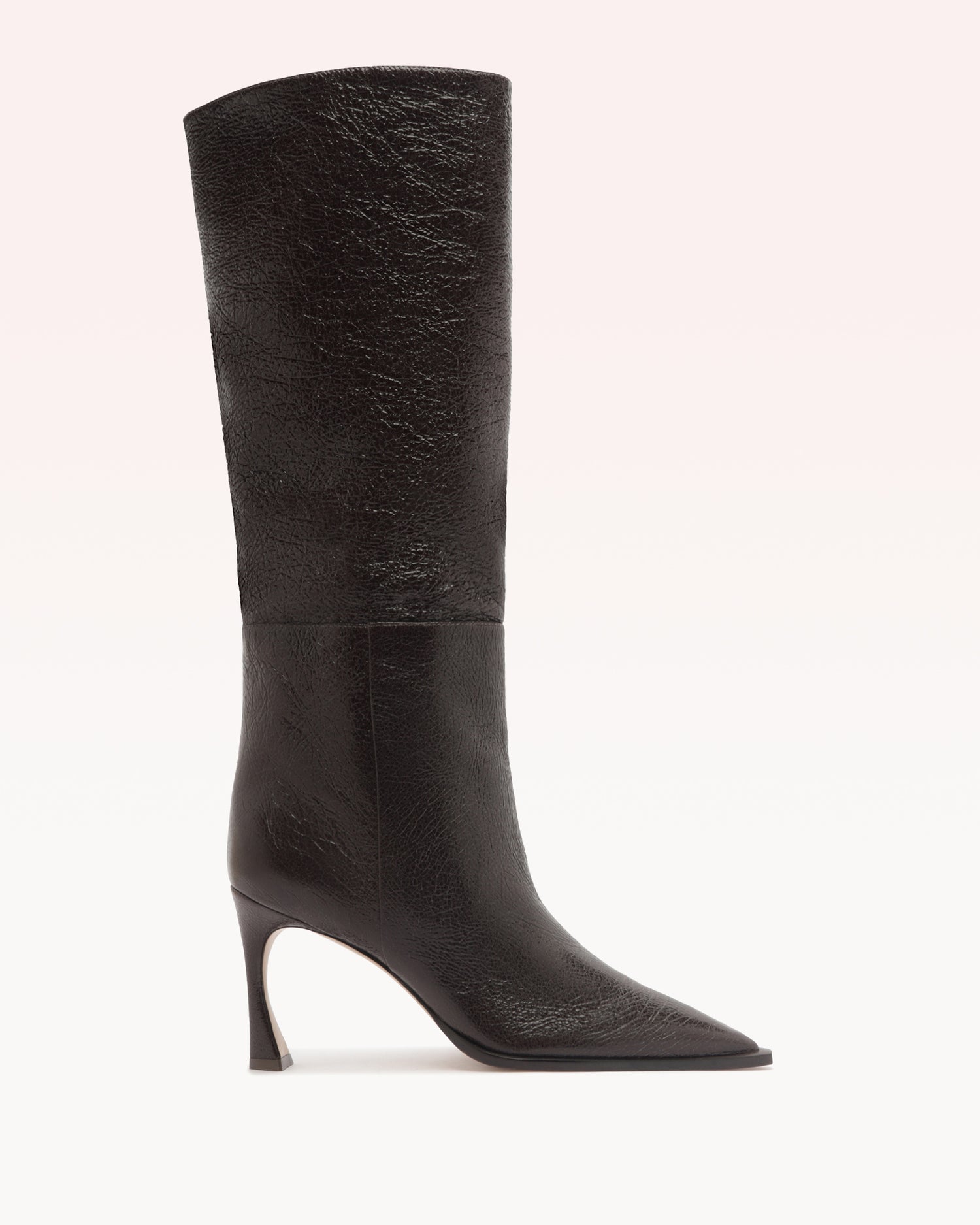 Myra Ttk 85 Dark Brown Boots F/25 35 Brown Calf Leather