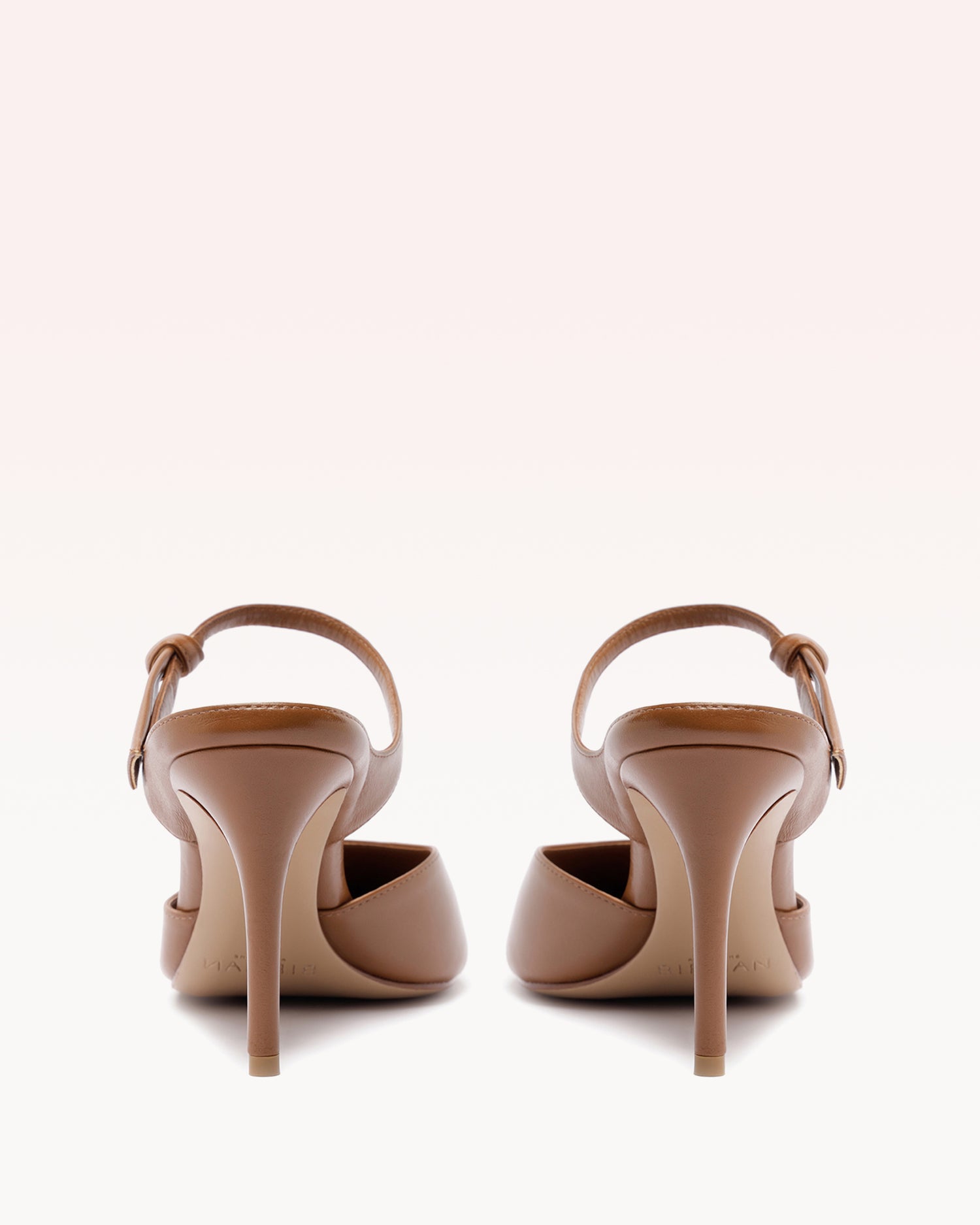 Clarita Asymmetric Sling Mule Espresso Pumps R/26
