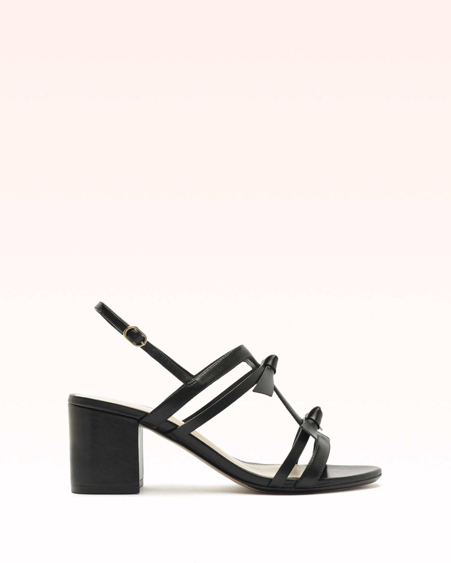 Slim Clarita Cage 60 Black 35 Black Nappa Leather