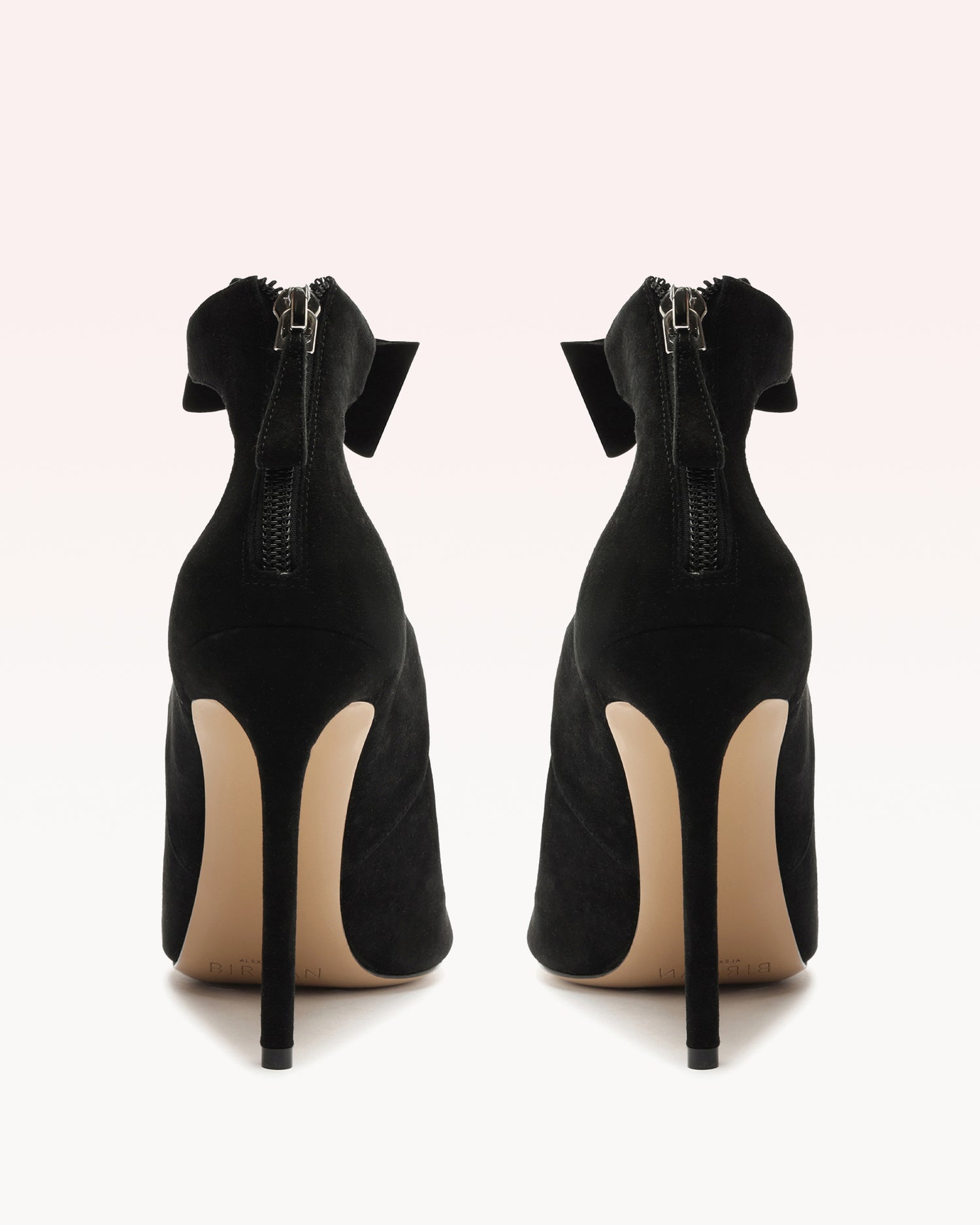 Kylie 100 Suede & Crystal Black Sandals P/24   