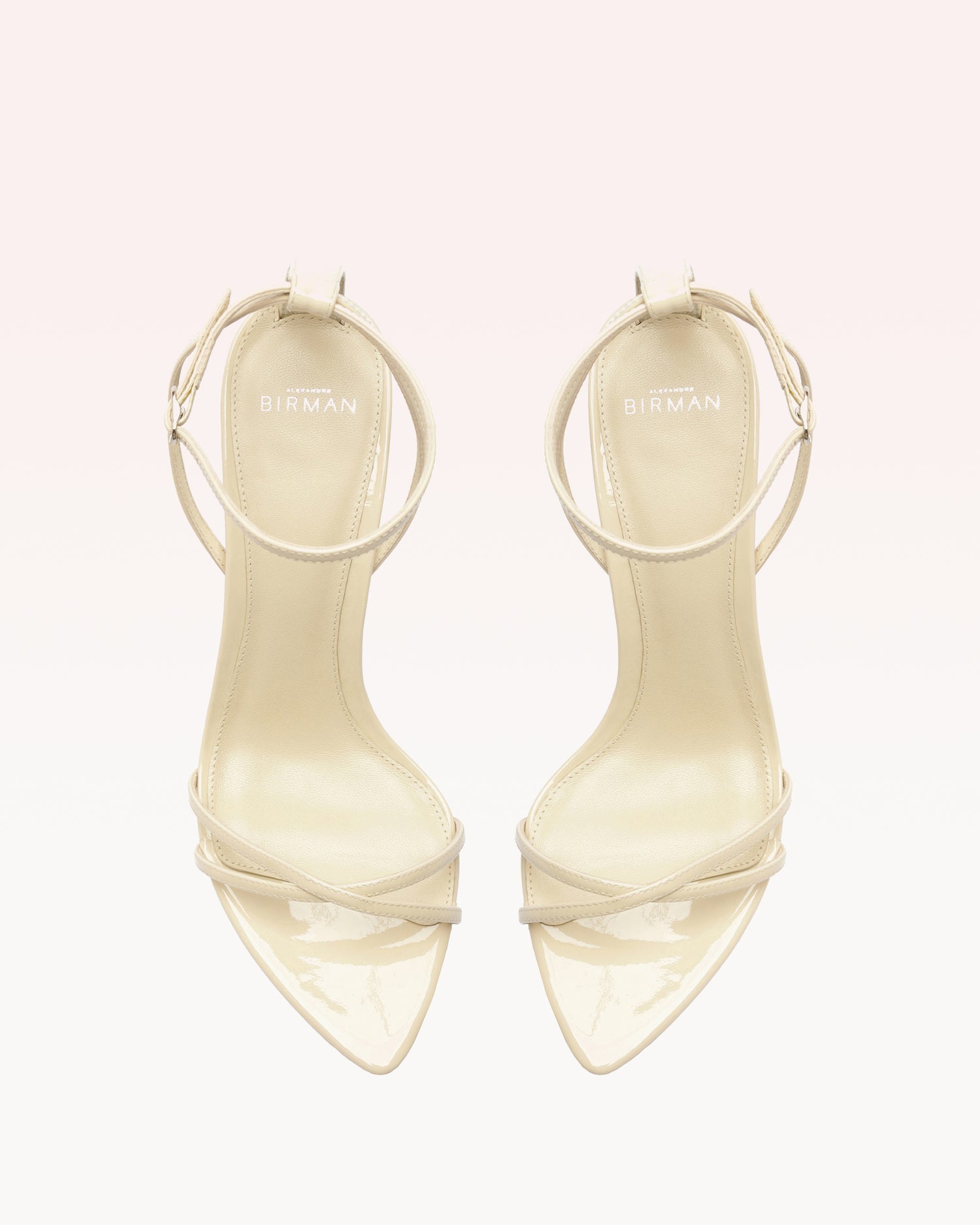 Rita Crystals 85 Eggshell Sandals P/25