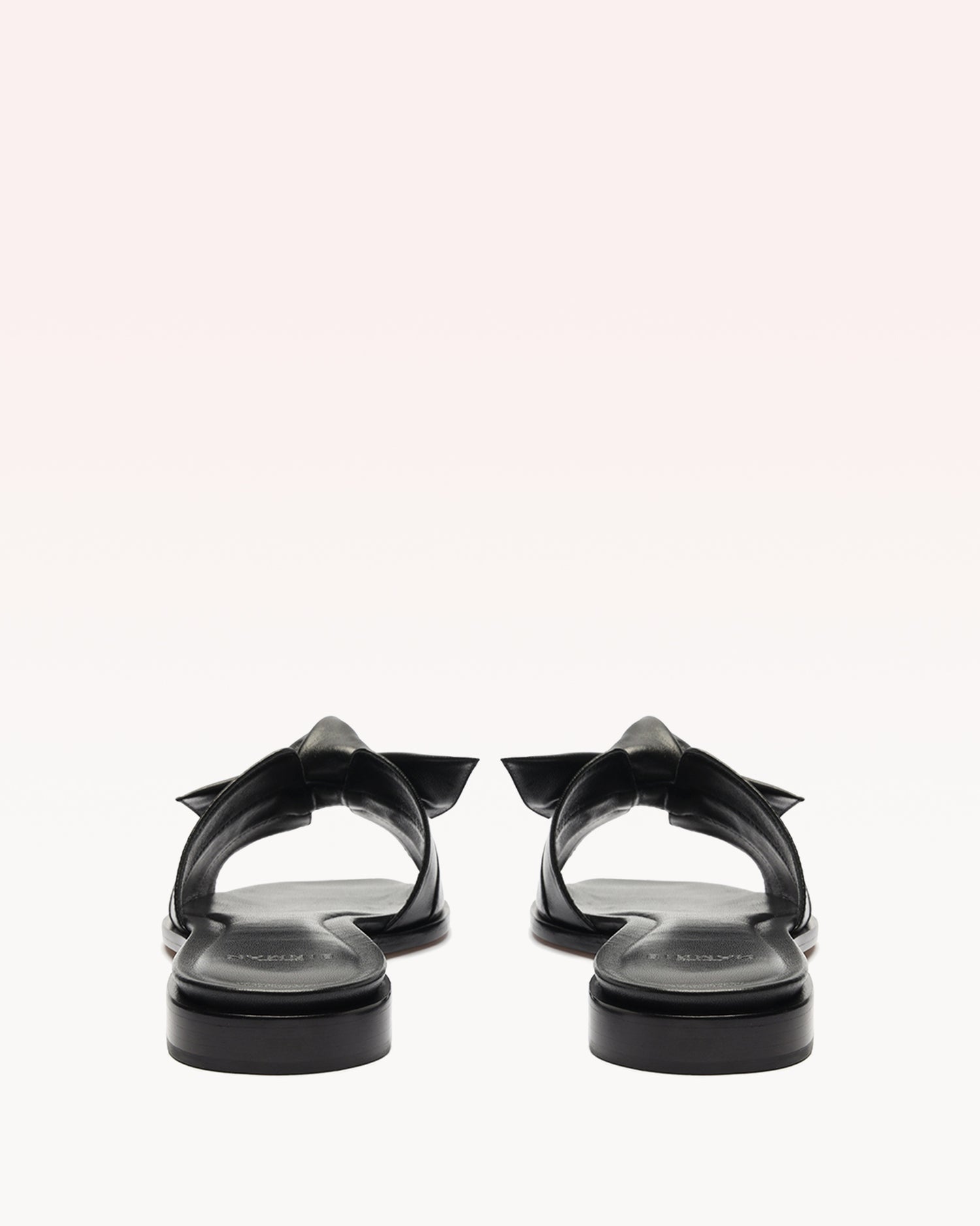 Maxi Clarita Square Flat Black Sandals R/24   