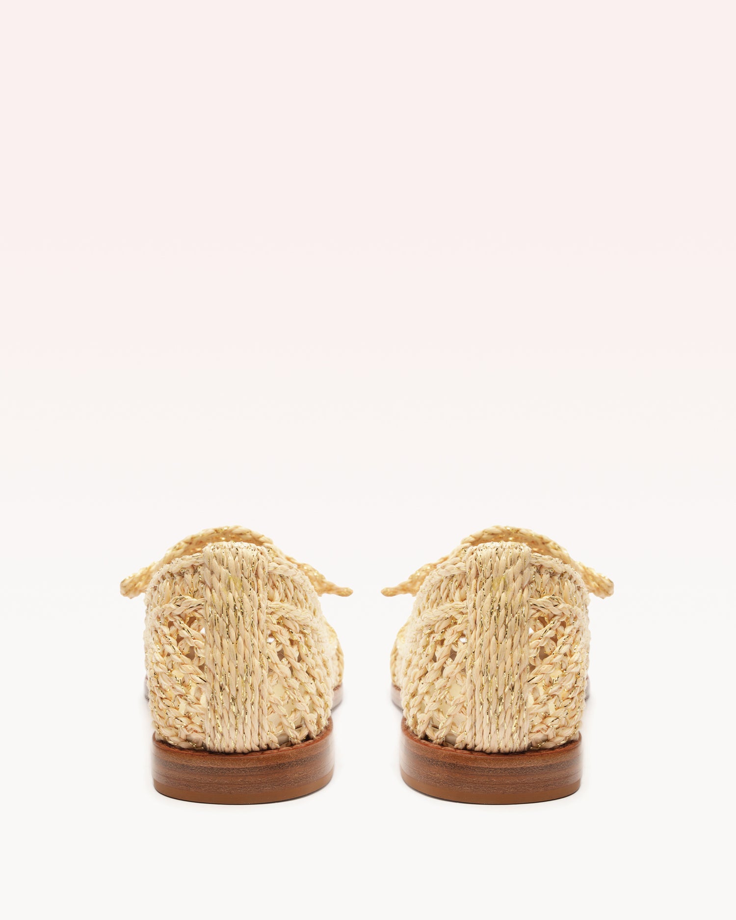 Raffia Penny Loafer Pearl Loafers S/24   