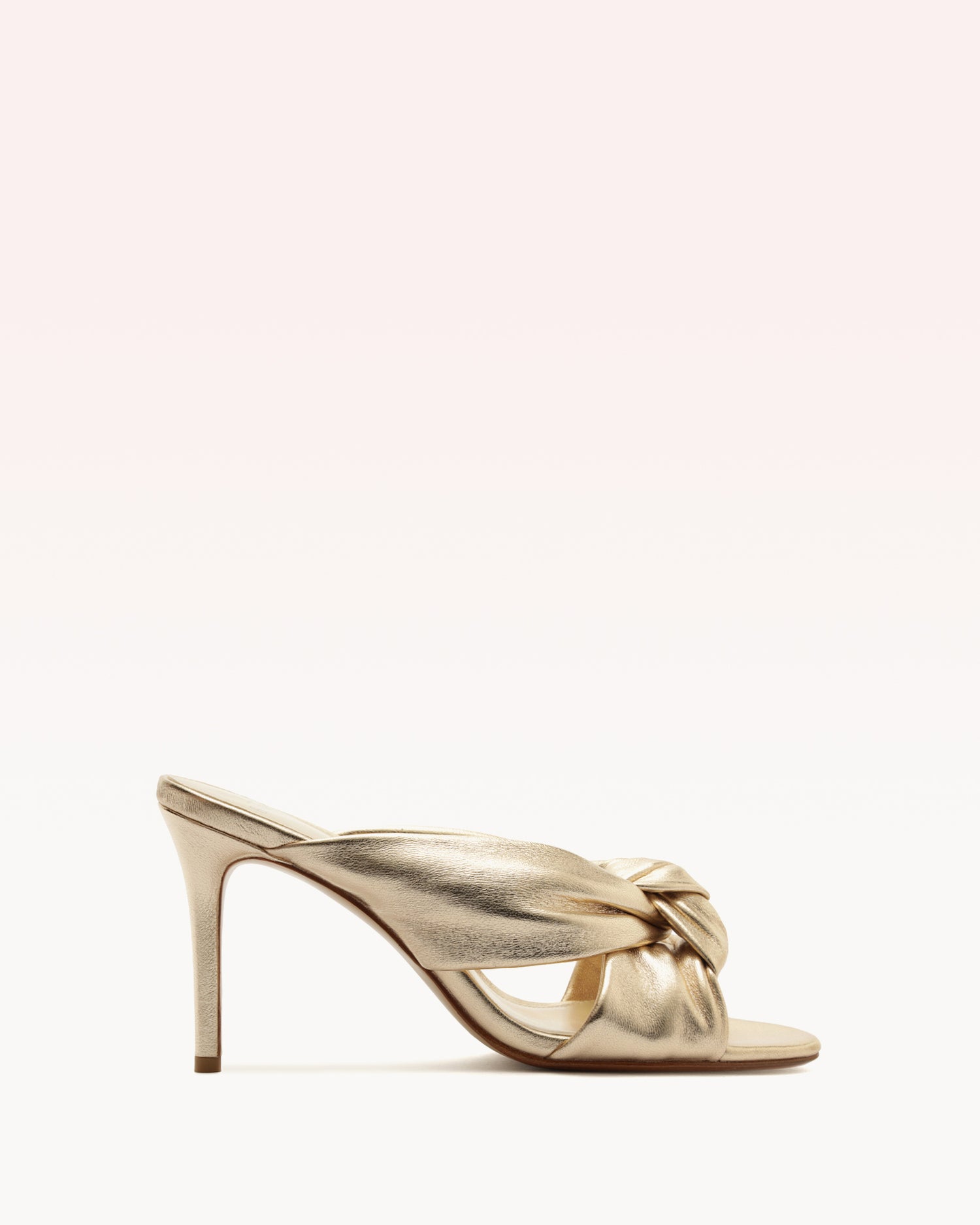 Sofia 85 Golden Sandals R/26 35 Golden Metallic Leather