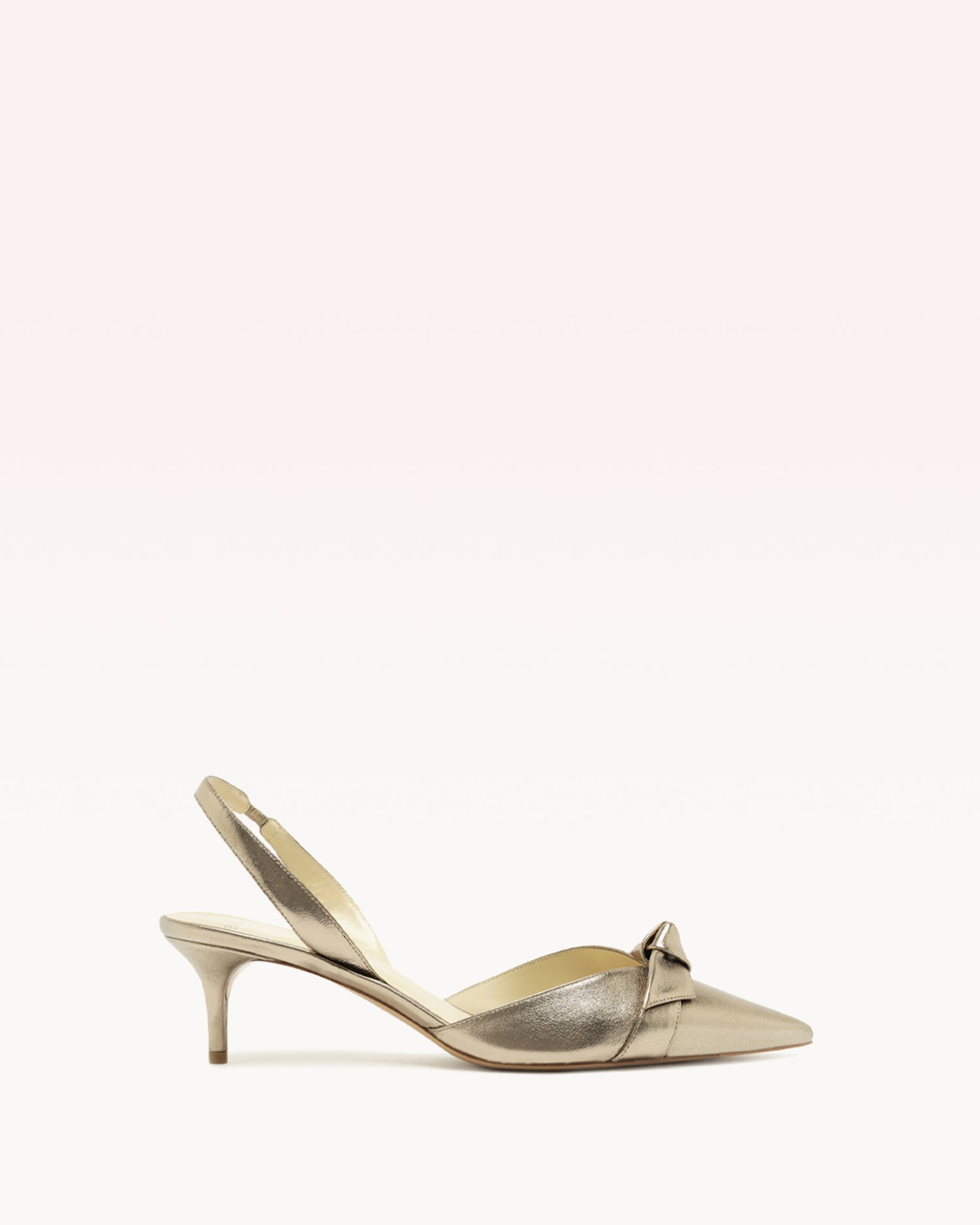 Clarita Slingback 50 Metallic Luna Pumps P/24 35 Luna Metallic Leather