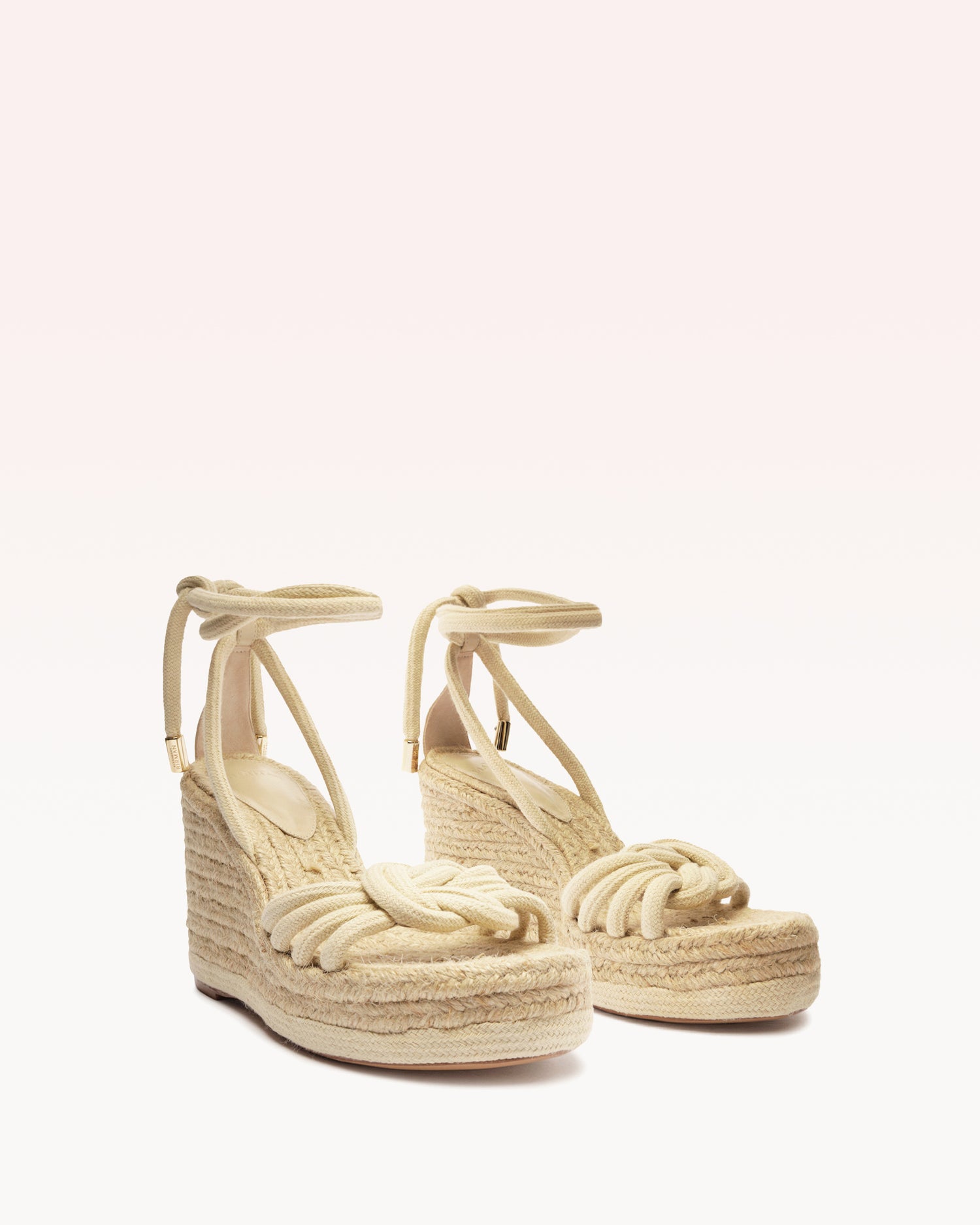 Vicky Rope Wedge 100 Dove Wedges S/24   