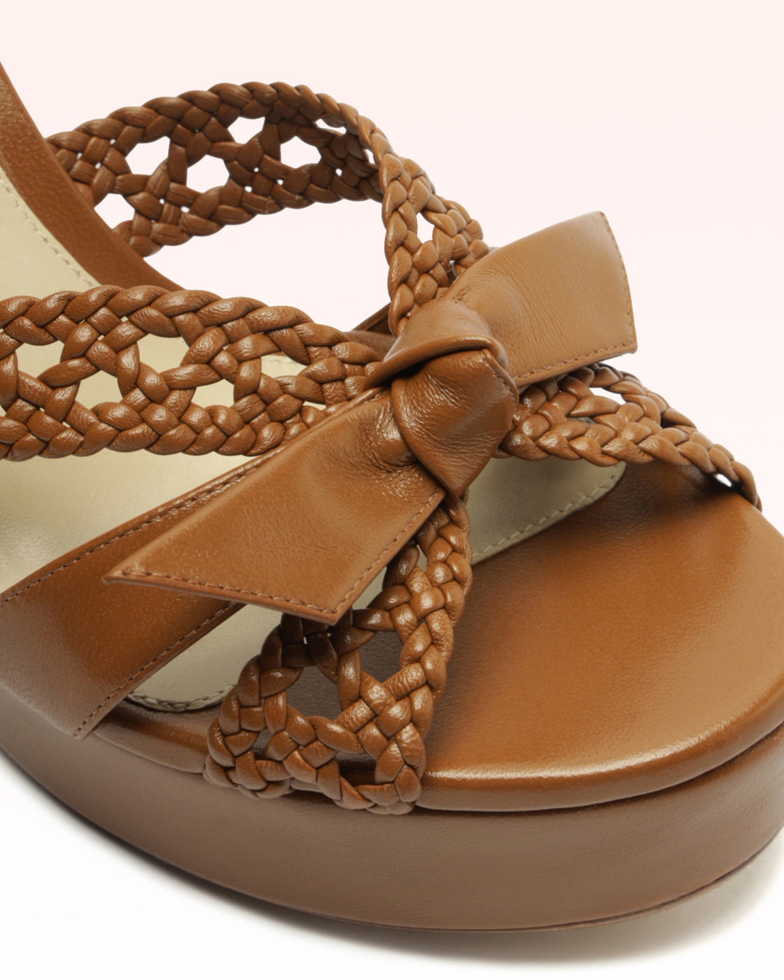 Suelita Woven Platform Espresso Sandals R/26