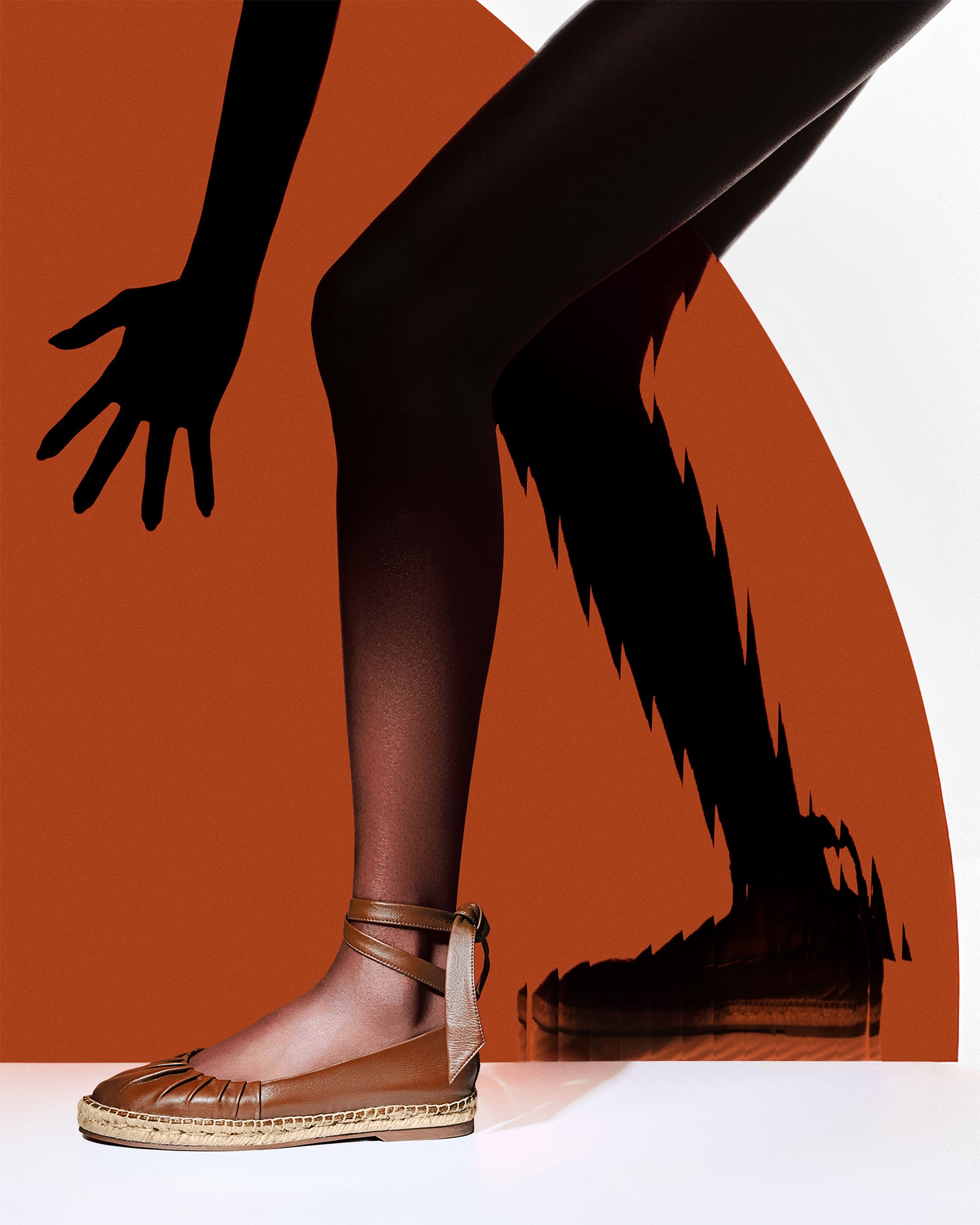 Jenna Espadrille Espresso Flats R/26