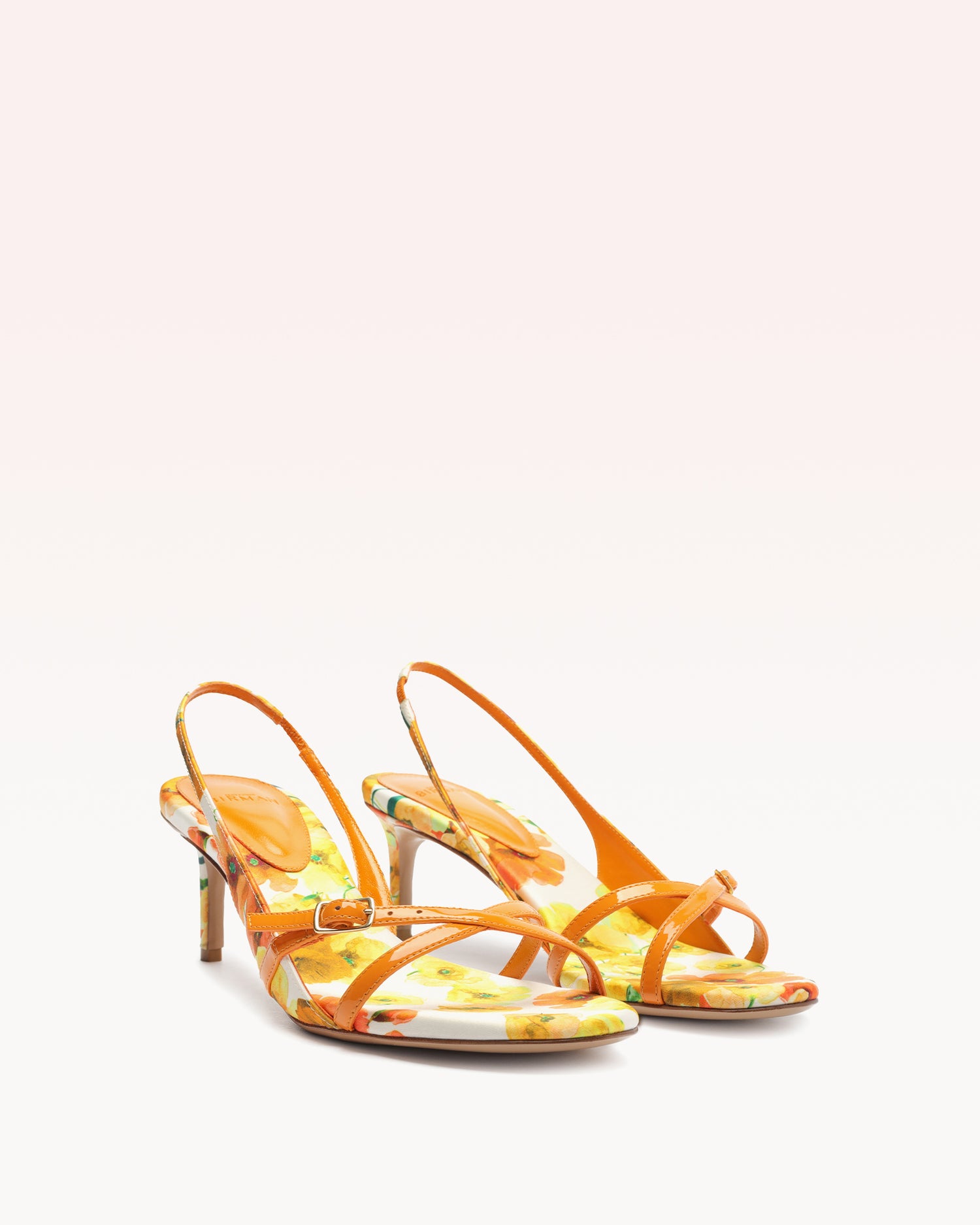 Maia 60 Floral Custard Sandals S/24   