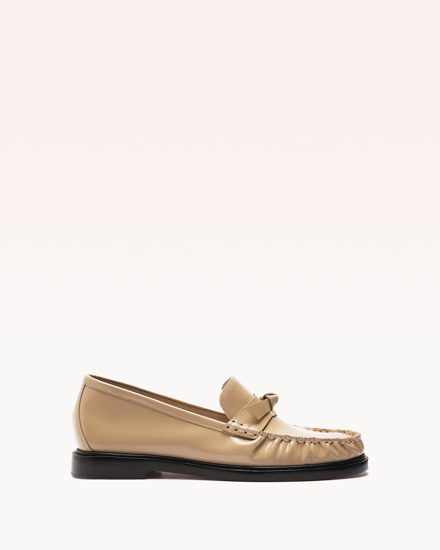 Clarita Laser Loafer Loafers F/24 35 SEMOLINA LEATHER