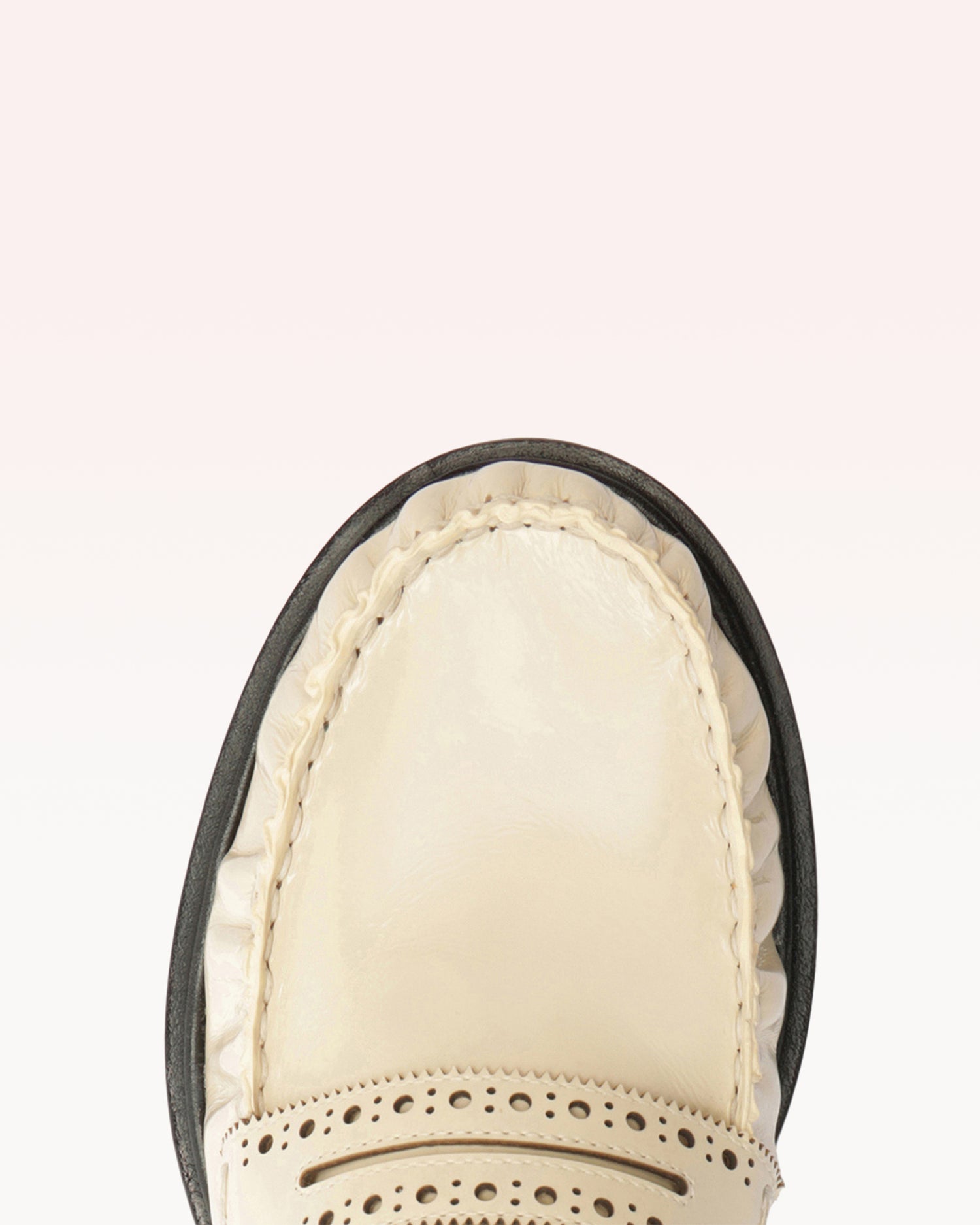 Soft Loafer Brogue Eggshell Loafers P/25