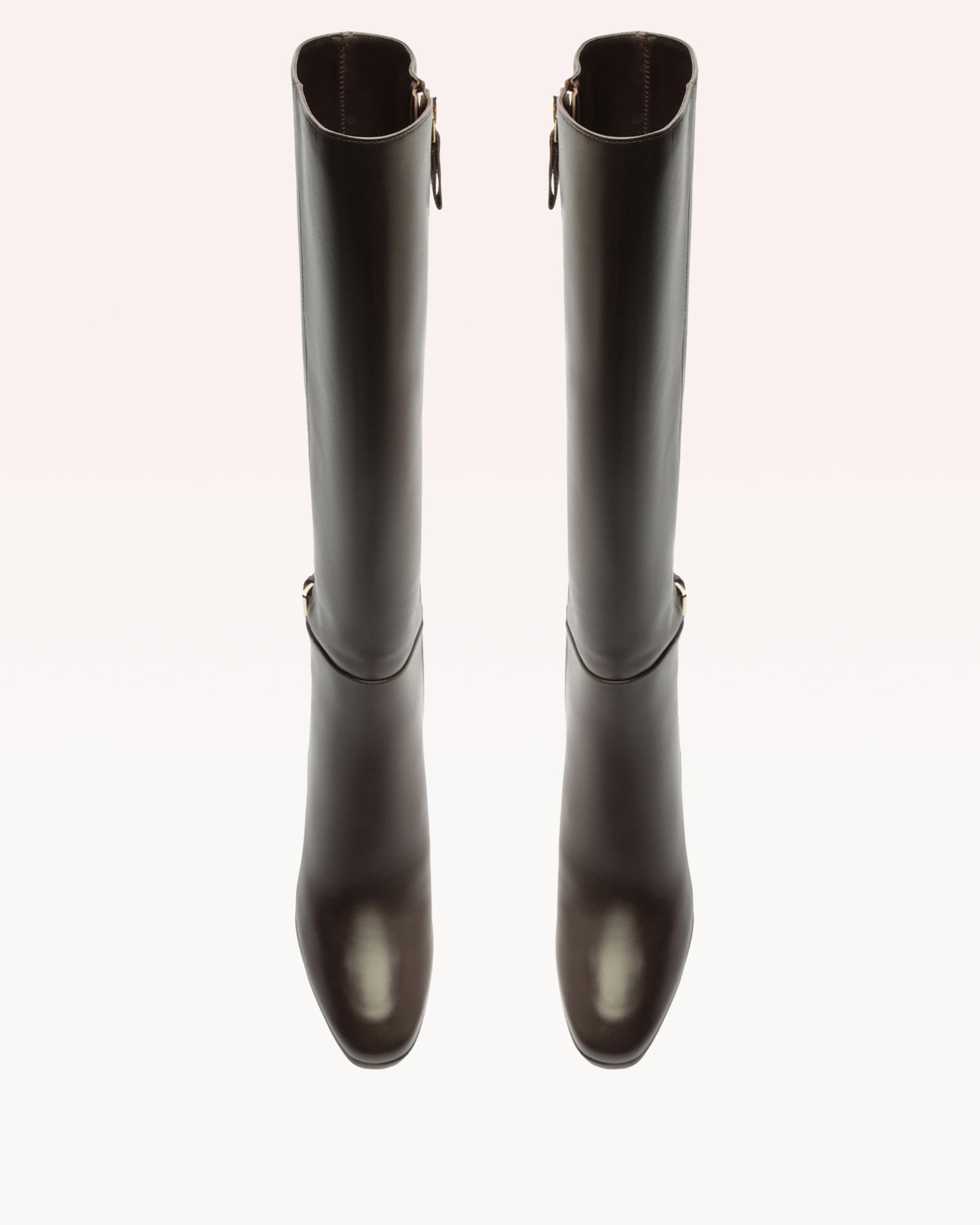 Candance Tall Boot - Luxury Leather Boots - Brown Knee-High