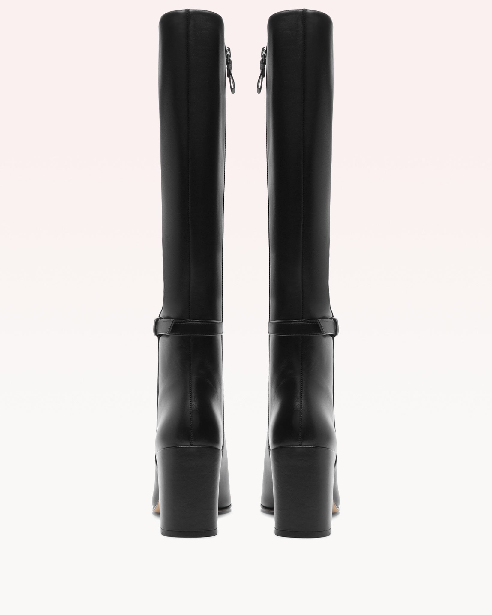 Candace 70 Black Knee High Boot - Designer Boots | Alexandre  Candess Black Knee-High Riding Boots main image 2