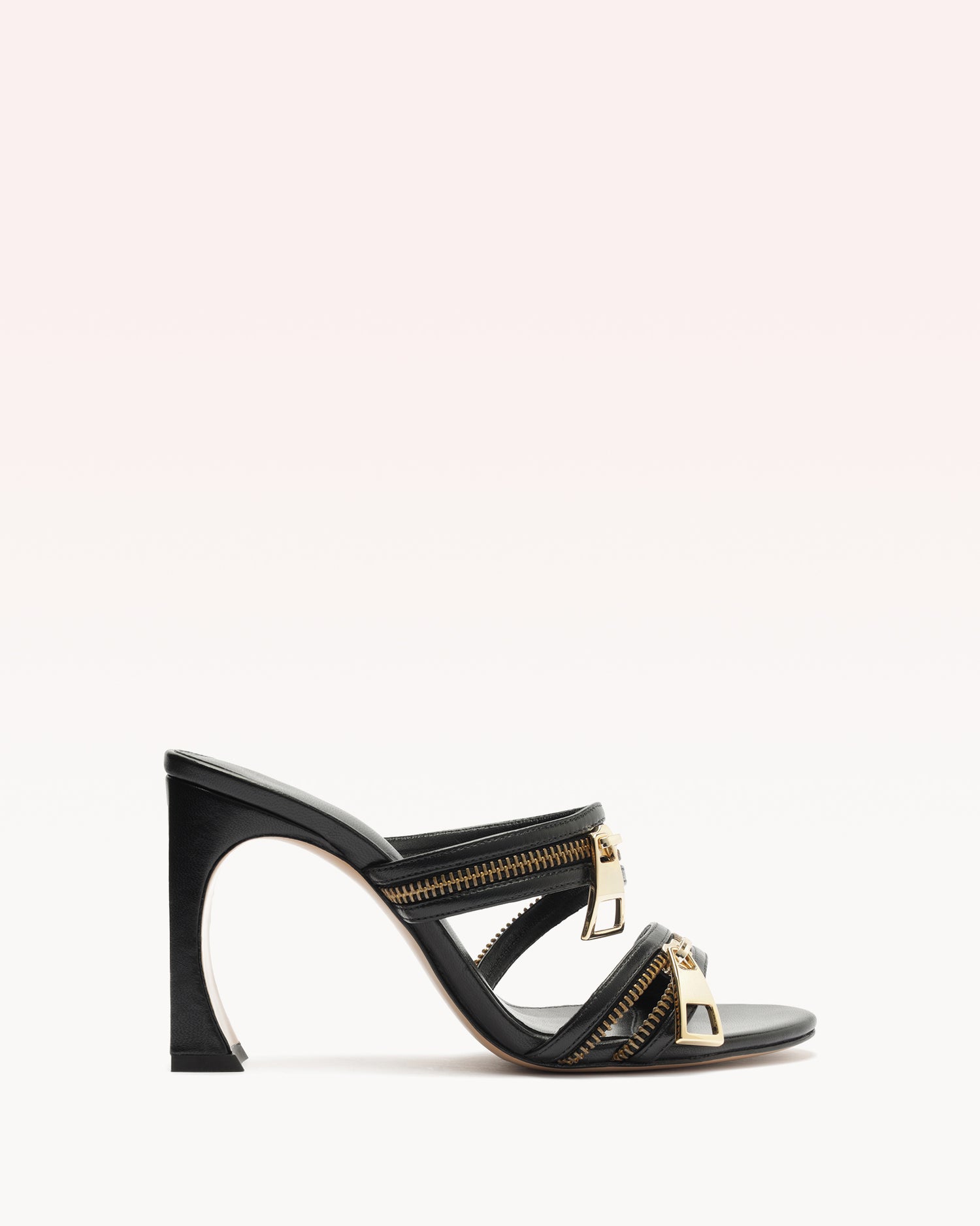 Zoe 90 Sandal Sandals F/24 35 Black Nappa Leather