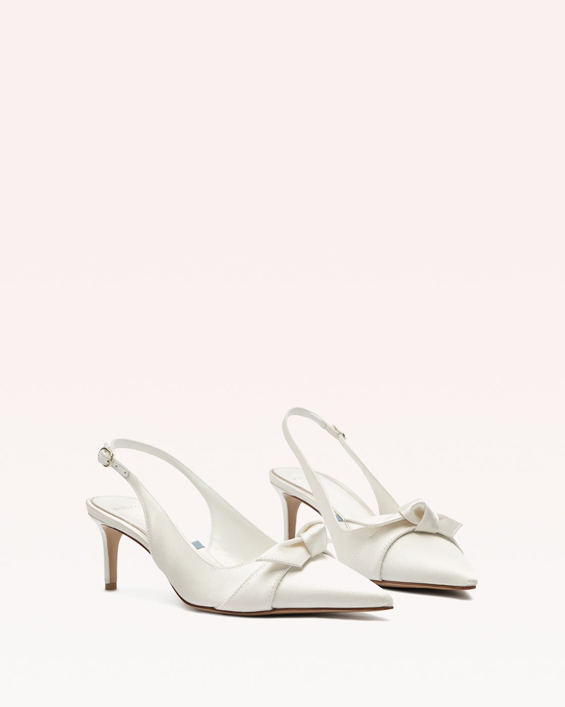 Clarita Classic Slingback 60 Bianco Pumps BRIDAL 25