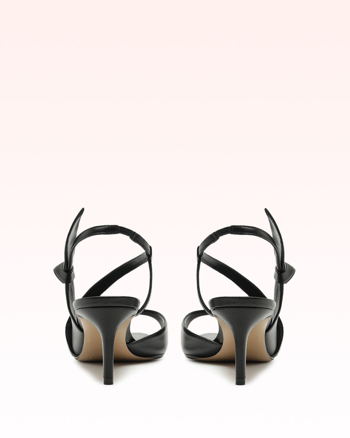 Clarita Asymmetric Sling 60 Black Sandals R/26