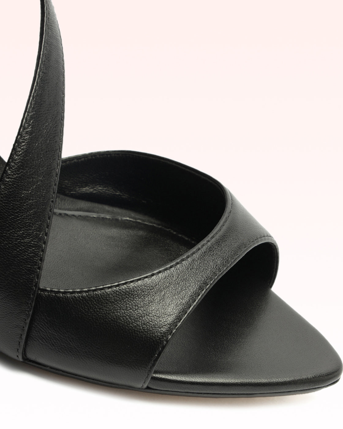 Clarita Asymmetric Sling 60 Black Sandals R/26