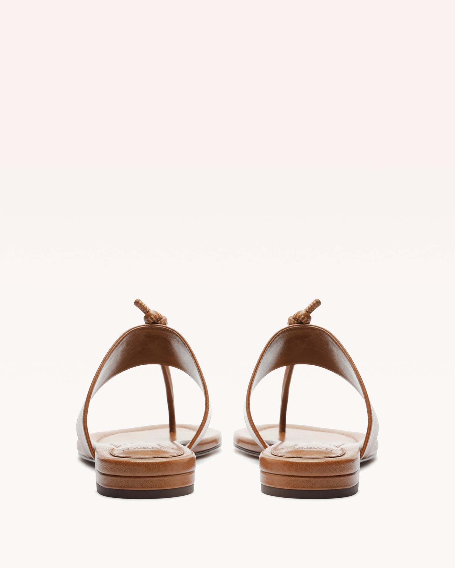 Giulietta Nappa Leather Flat Sandals R/26