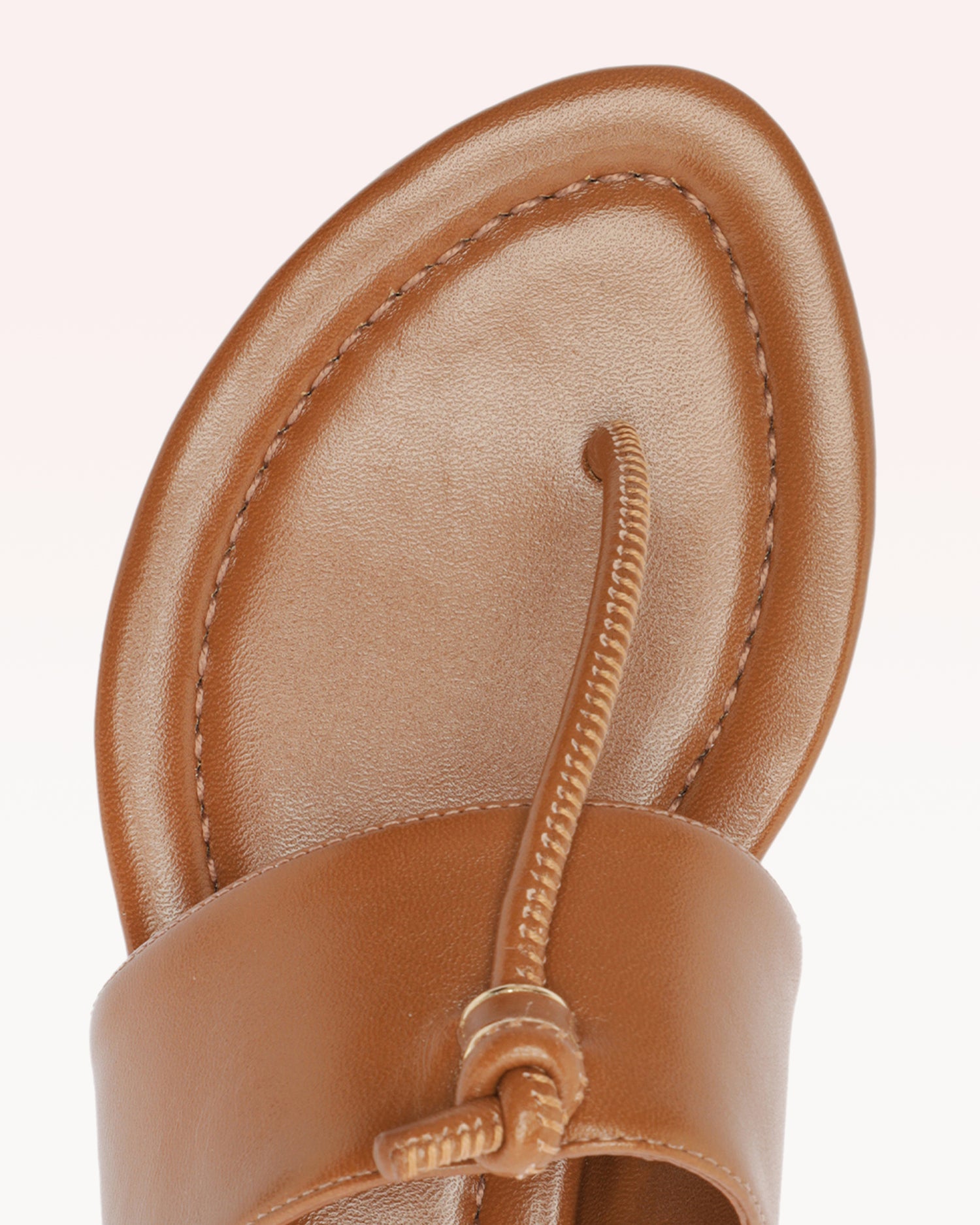 Giulietta Nappa Leather Flat Sandals R/26