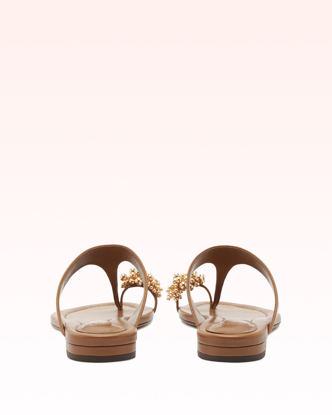 Gia Flat Espresso Sandals R/26